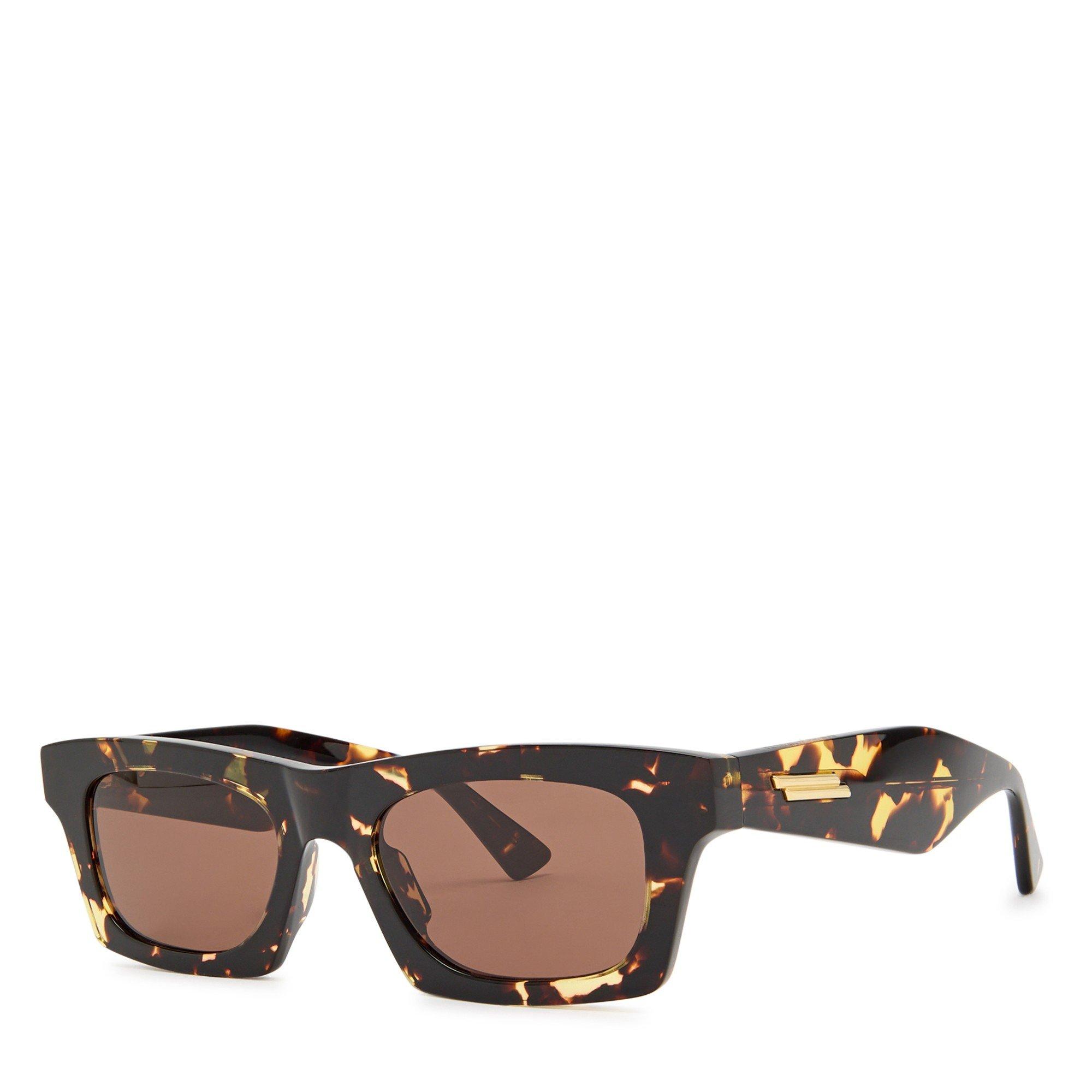 BROWN HAVANA - Bottega Veneta - BV F RECT ACETATE SG - 1
