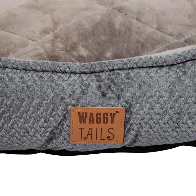 - - Waggy Tails - Waggy Cord Box Pet Bed - 6