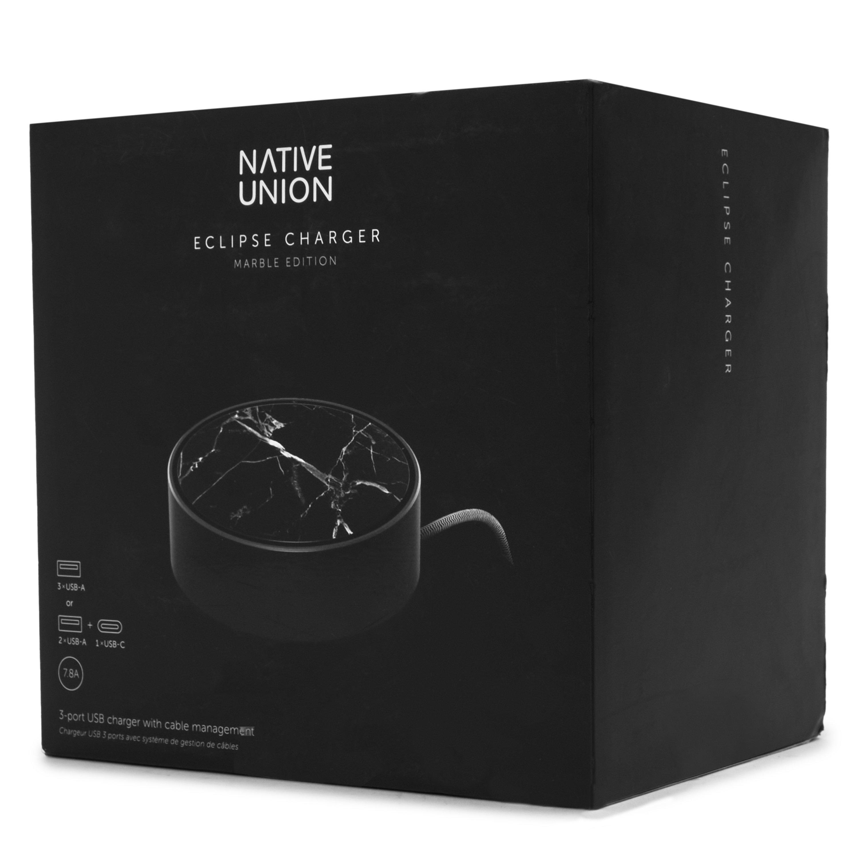 BLACK - Native Union - NU MARBLE ECLIPSE BLACK S - 3