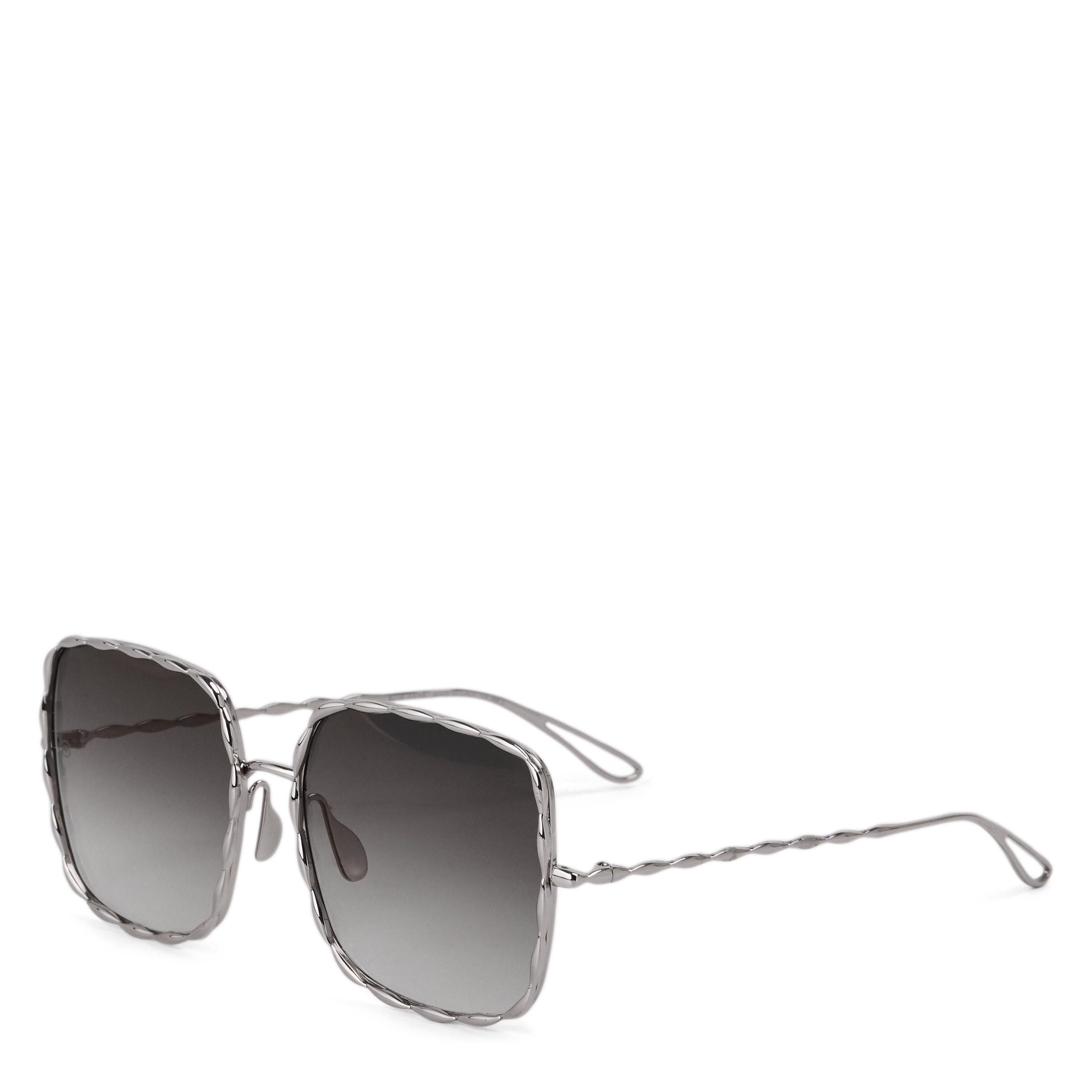 GREY - Elie Saab - Women's ES 003/S Square Sunglasses - 1