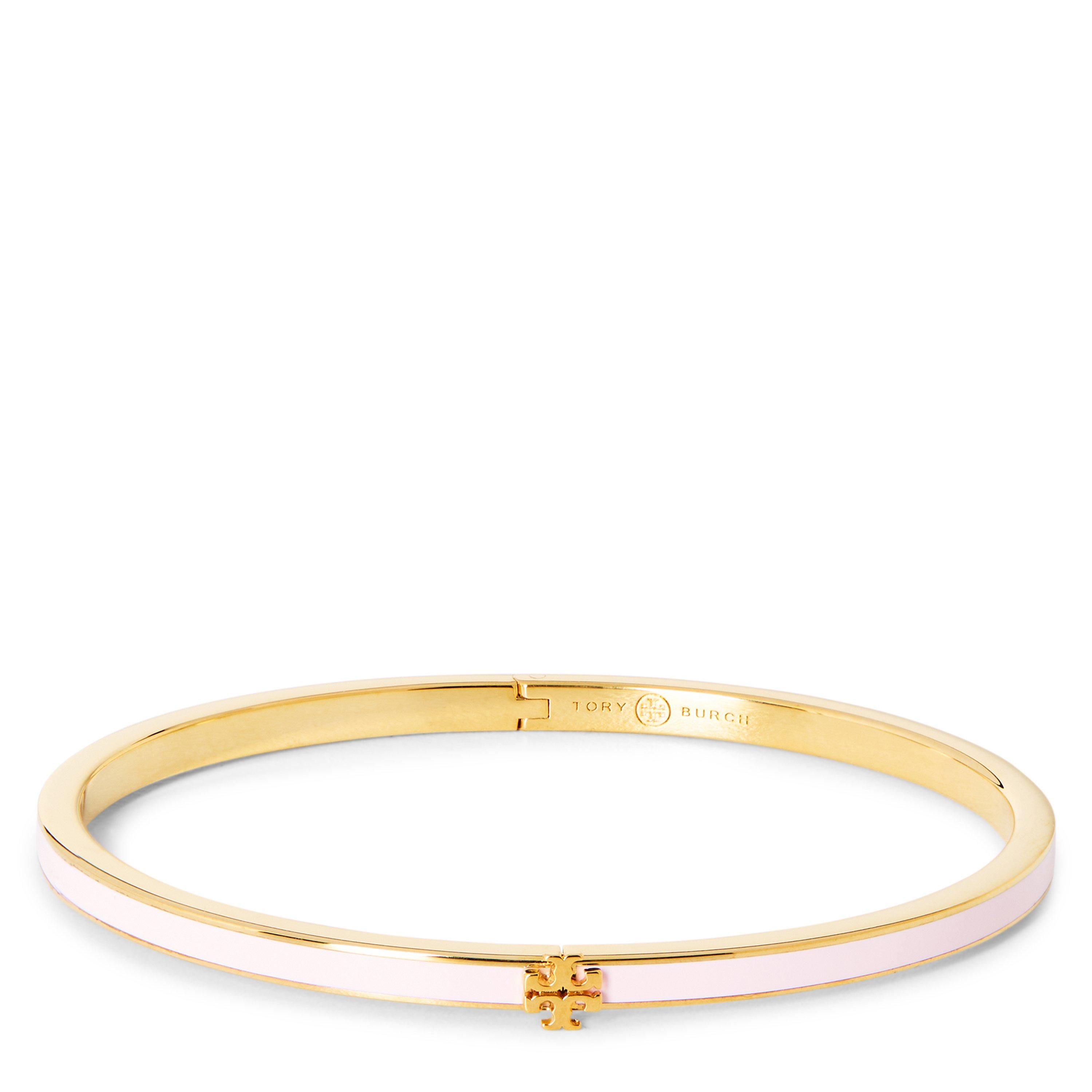 GOLD - Tory Burch - Thin Kira Enamel Bracelet - 1
