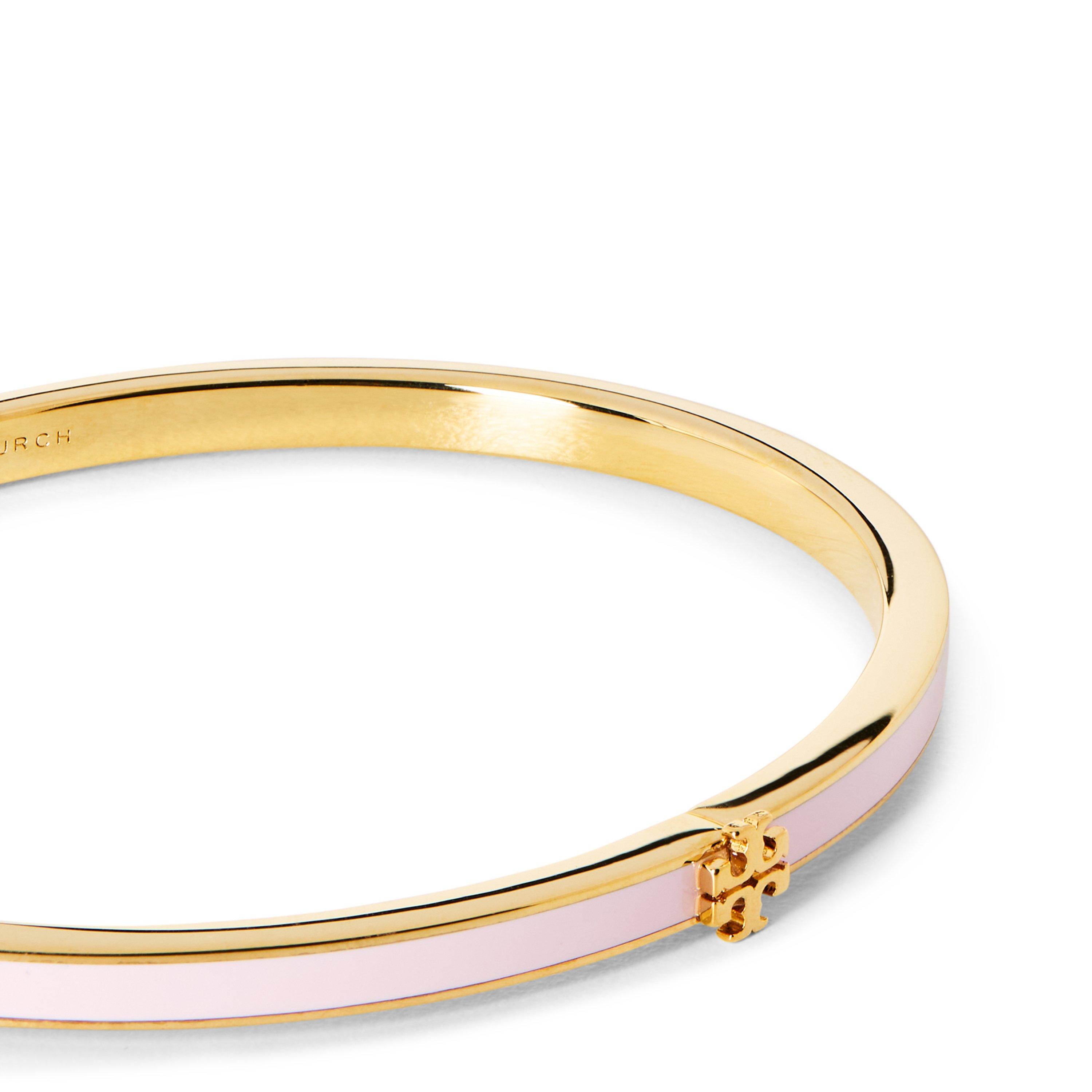 GOLD - Tory Burch - Thin Kira Enamel Bracelet - 2