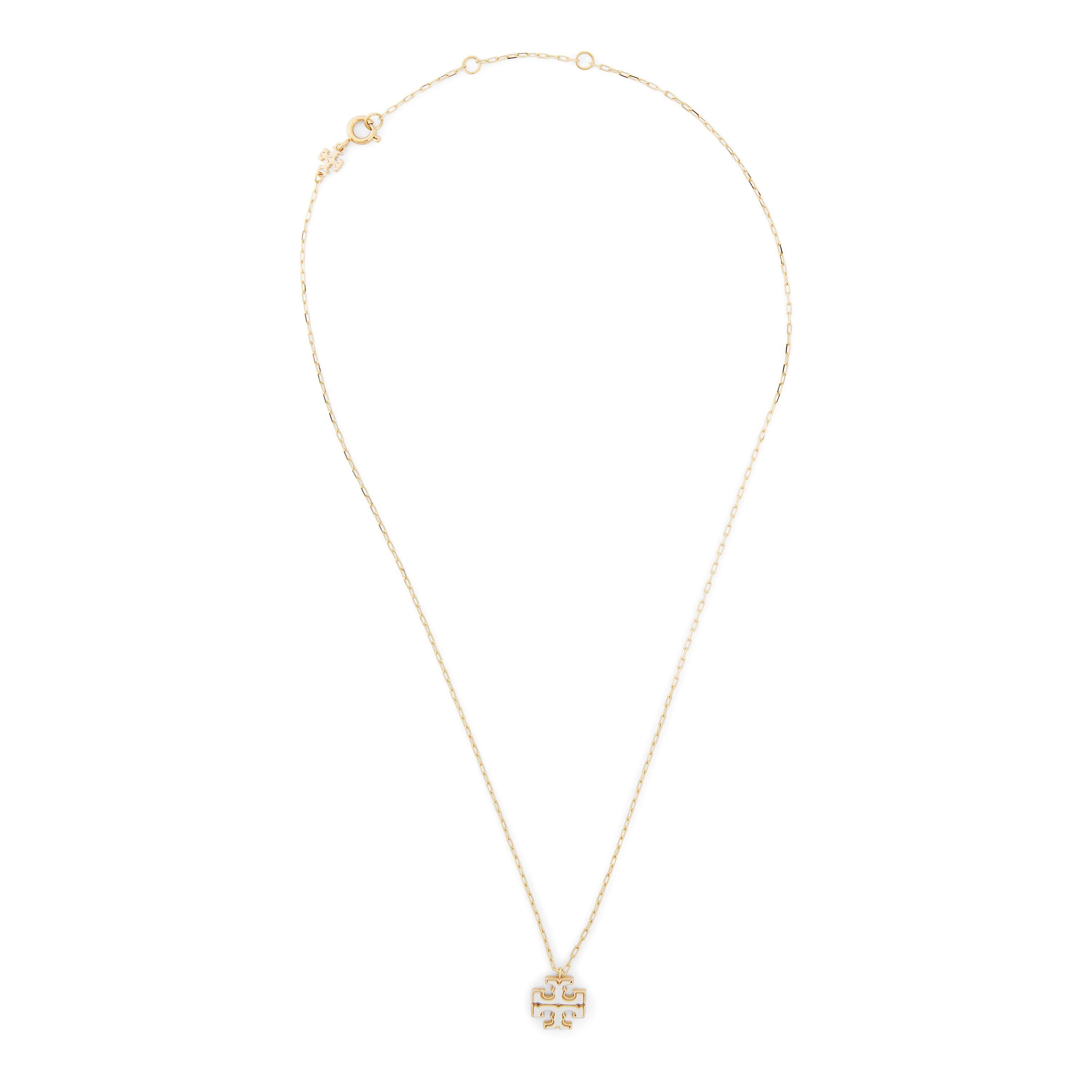 GOLD - Tory Burch - Icon Pendant Necklace - 2