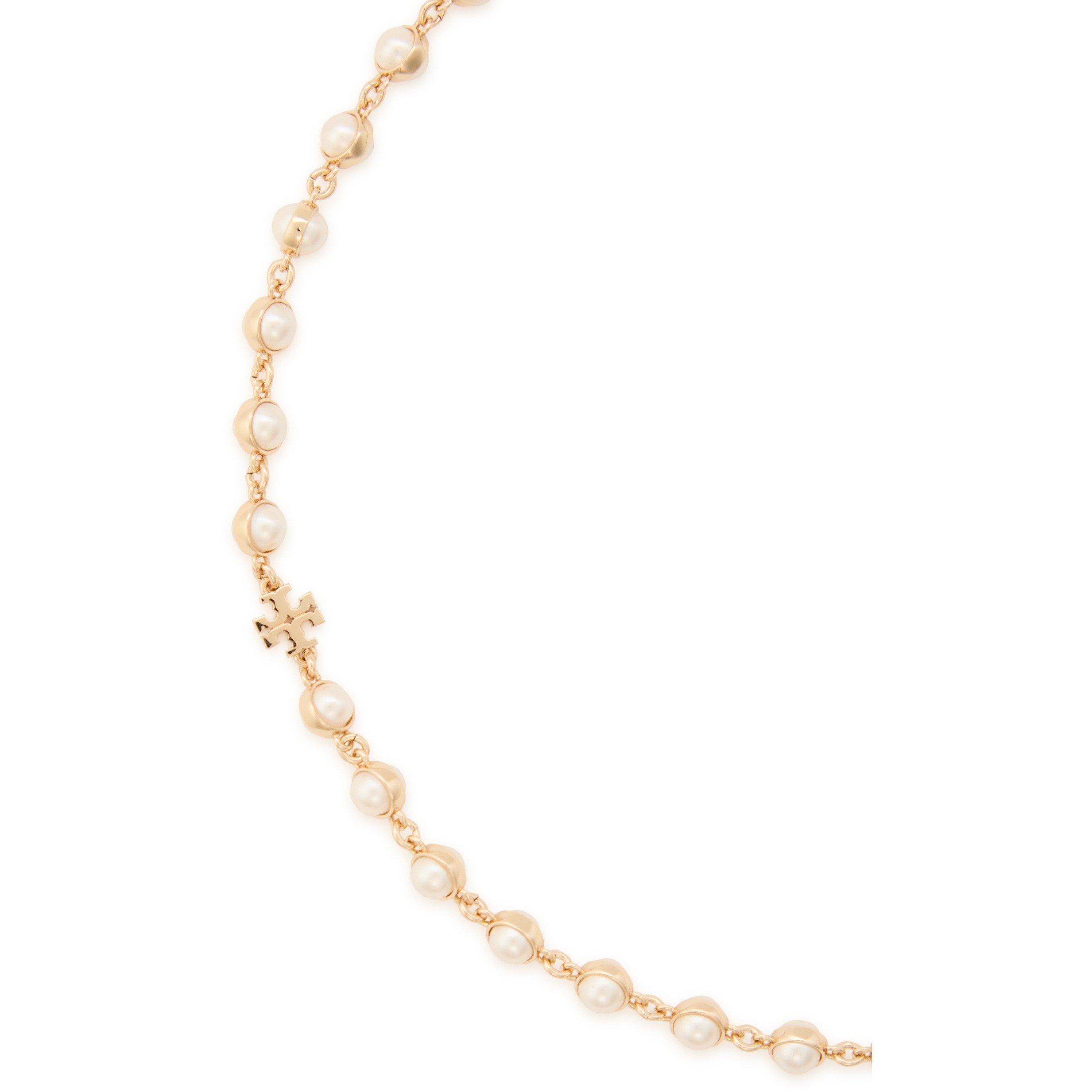 GOLD - Tory Burch - Moondance Pearl Necklace - 2
