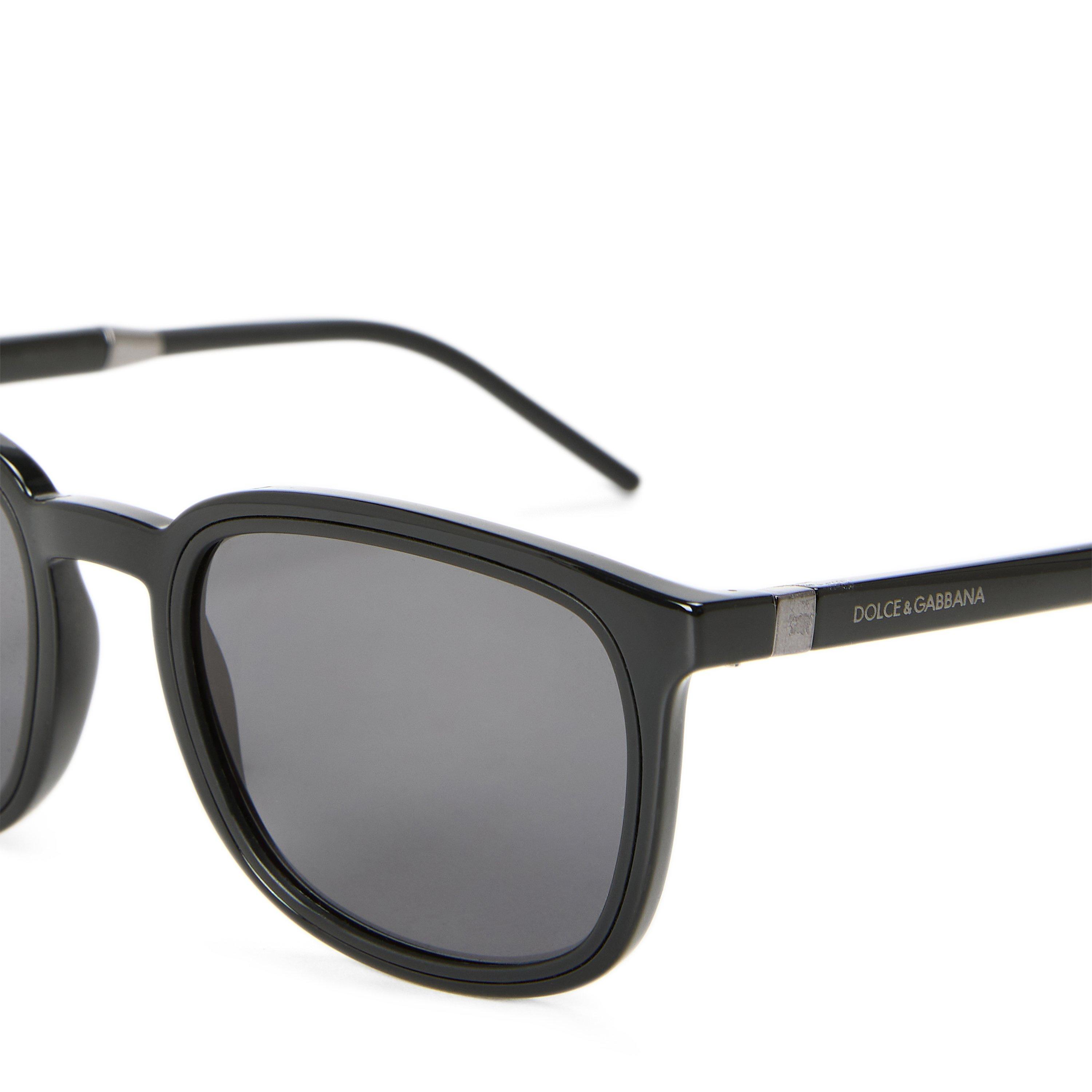 BLACK - Dolce and Gabbana - Men's 0DG6109 Square Sunglasses - 3
