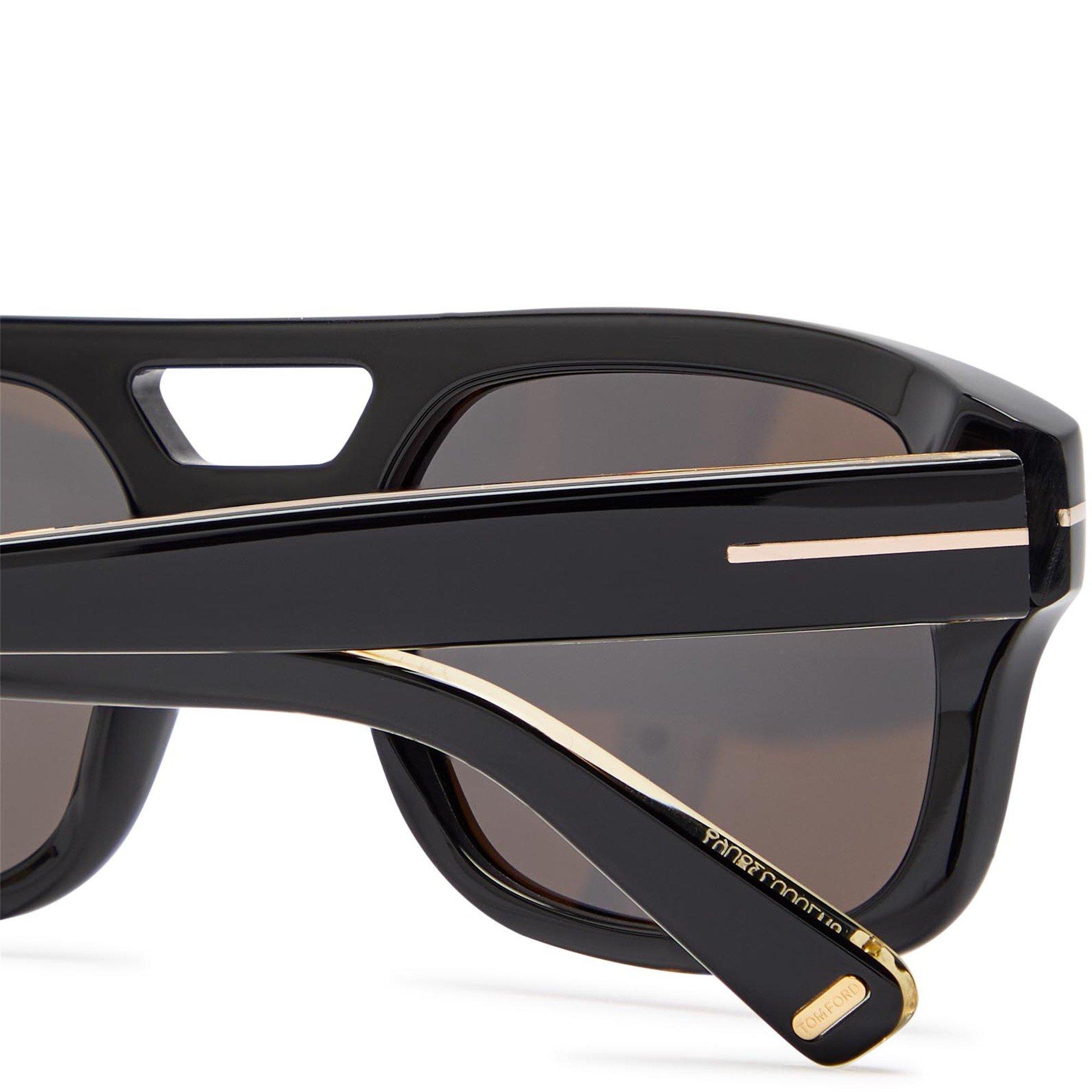 BLACK - Tom Ford - TF U ICON AVIATOR ACETATE SG - 3