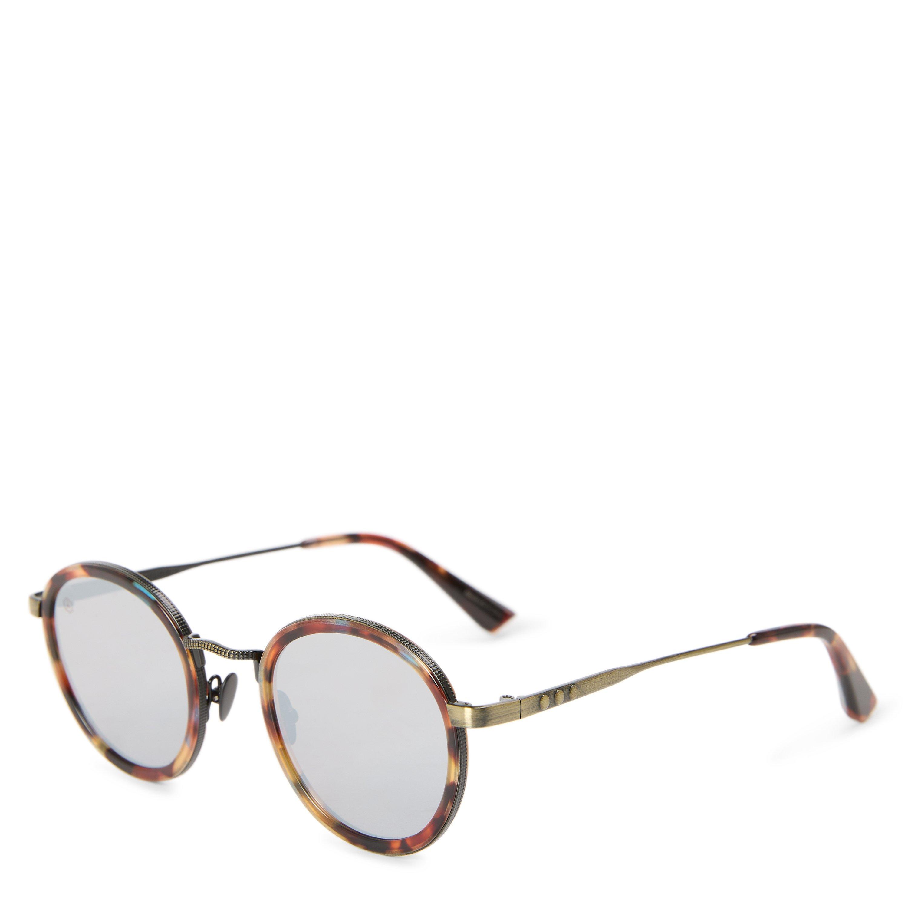 TORTOISE - Unknown - Unisex ZERO 32009 Round Sunglasses - 1