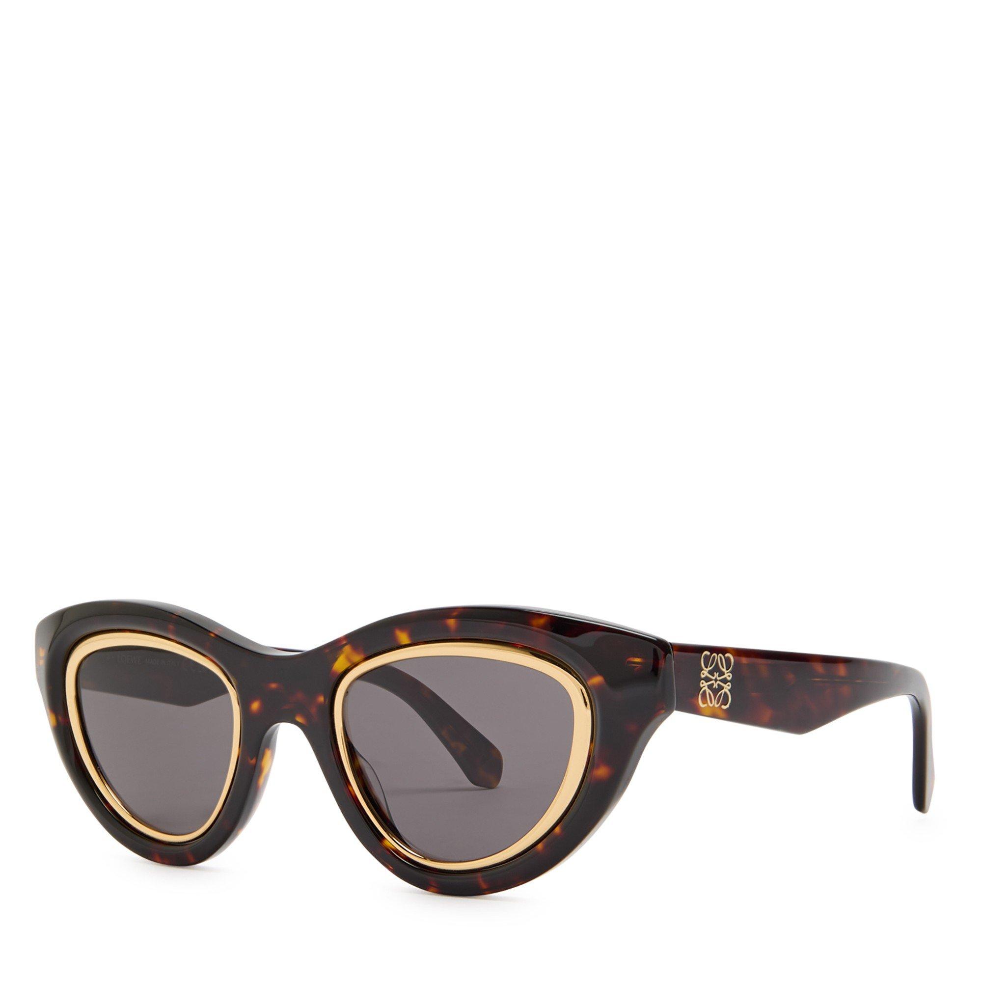 BROWN HAVANA - Loewe - LOEWE F CATEYE ACETATE SG