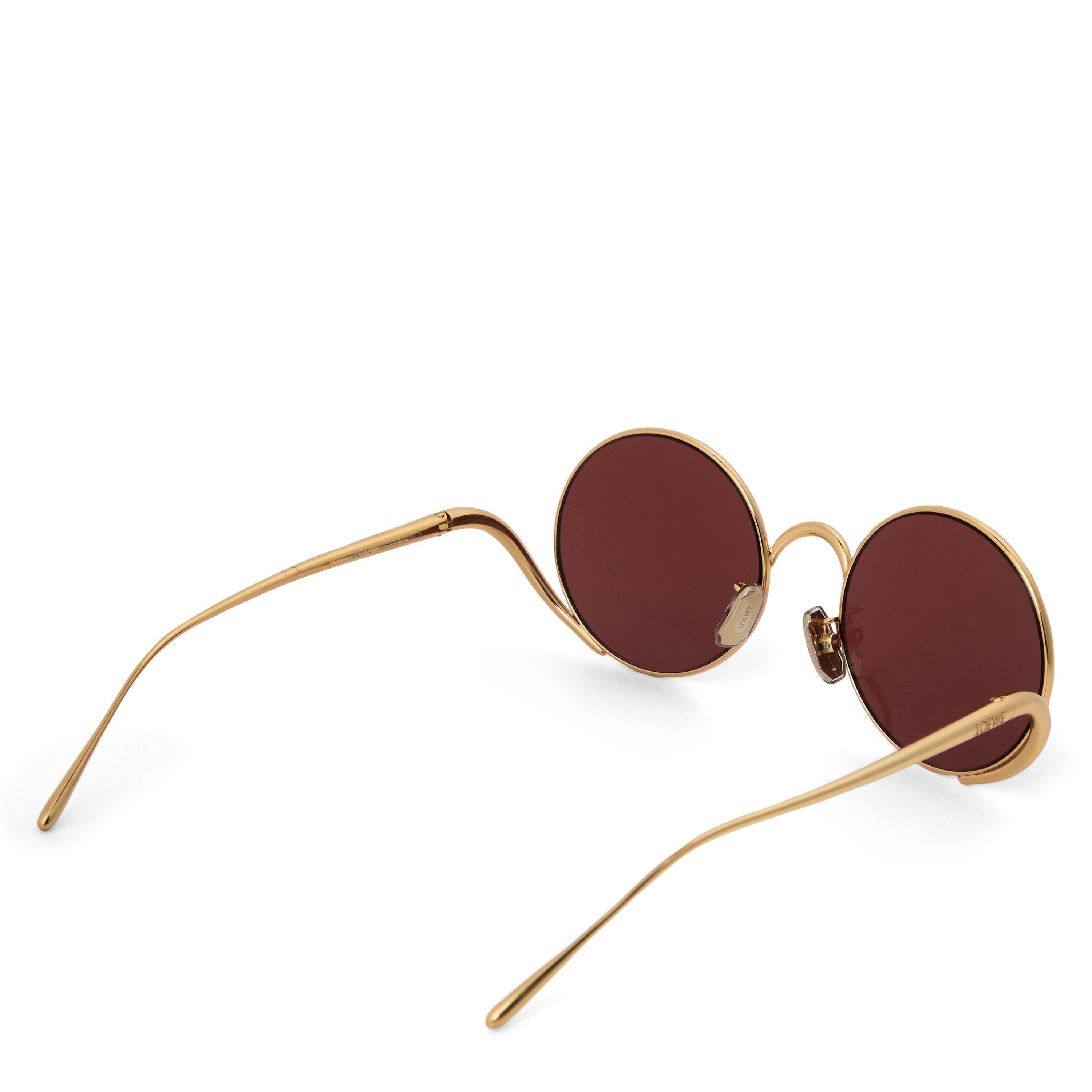 GOLD - Loewe - LOEWE F ROUND METAL SG - 2