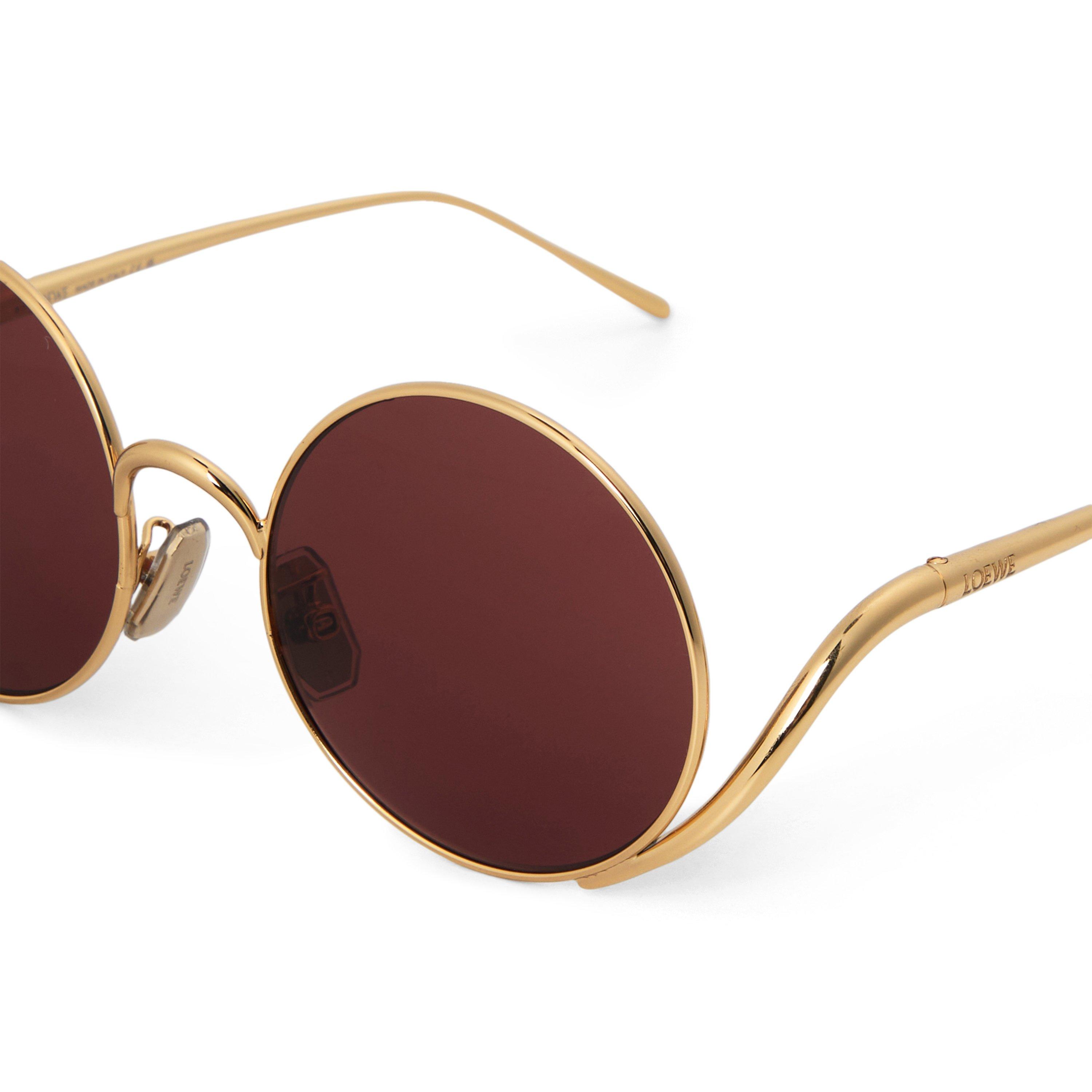 GOLD - Loewe - LOEWE F ROUND METAL SG - 3