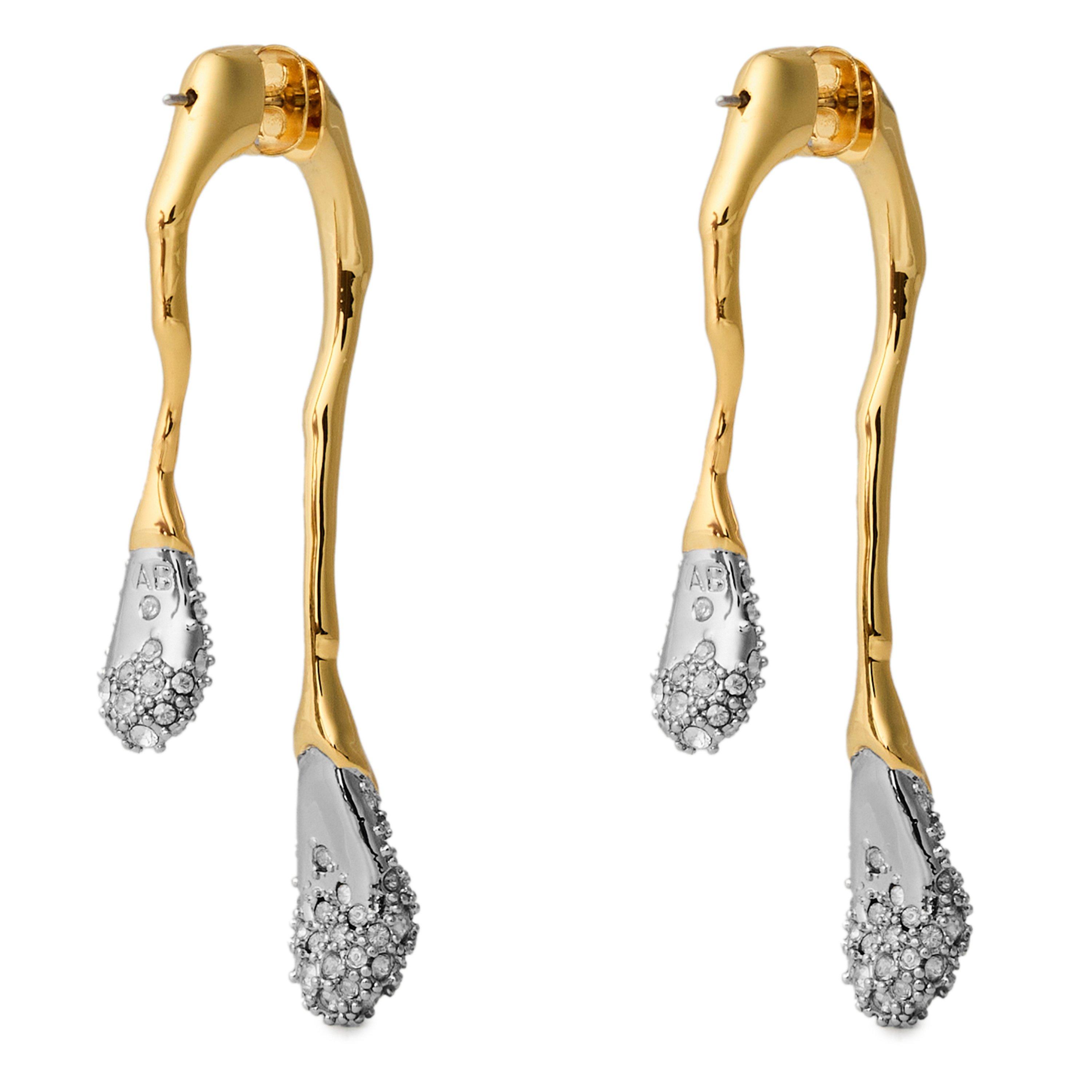 GOLD - Alexis Bittar - SOLANALES PAVE FRNT BACK - 2