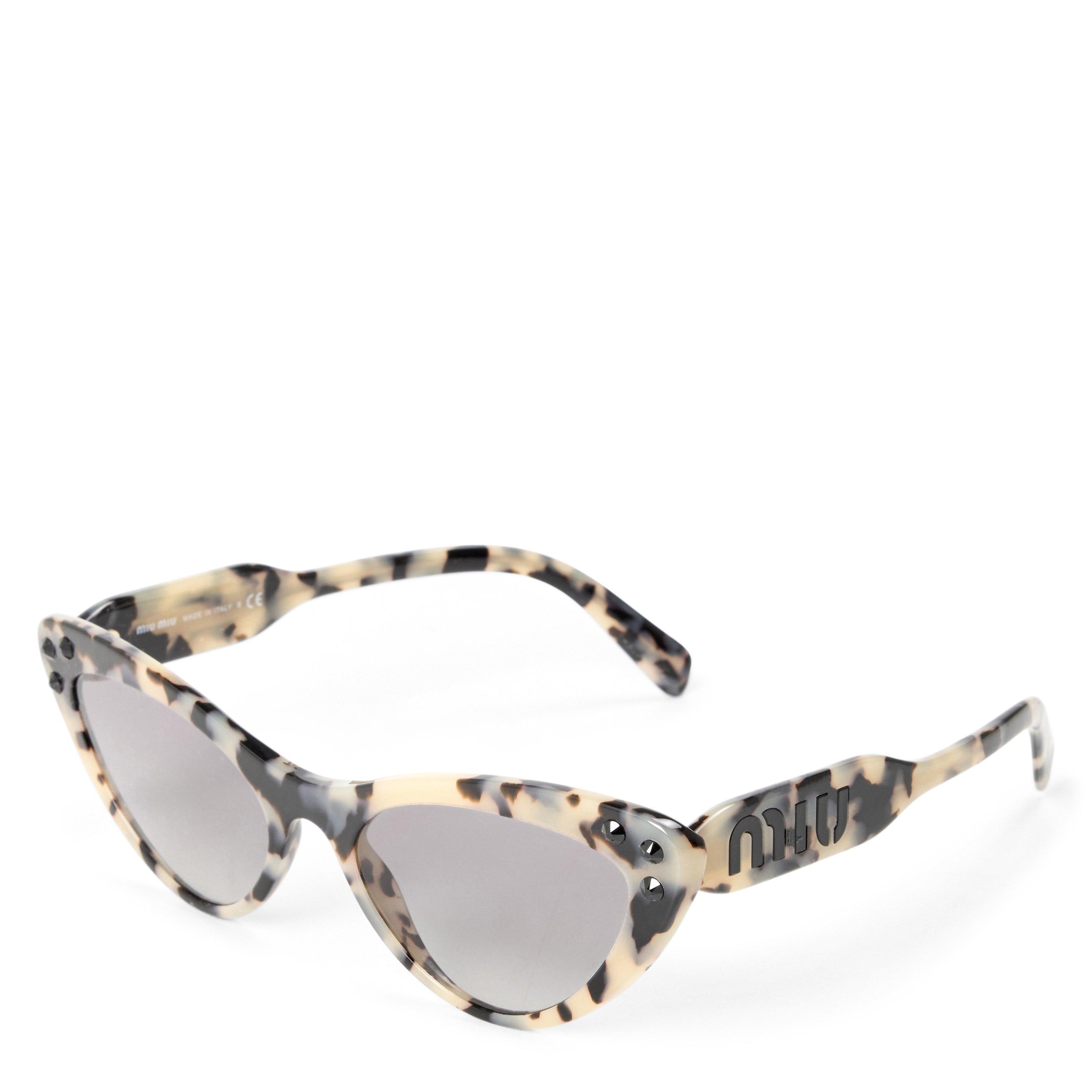 HAVANA - Miu Miu - Miu Sand Havana Moro 0mu 05ts Cats Eyes Sunglasses - 1