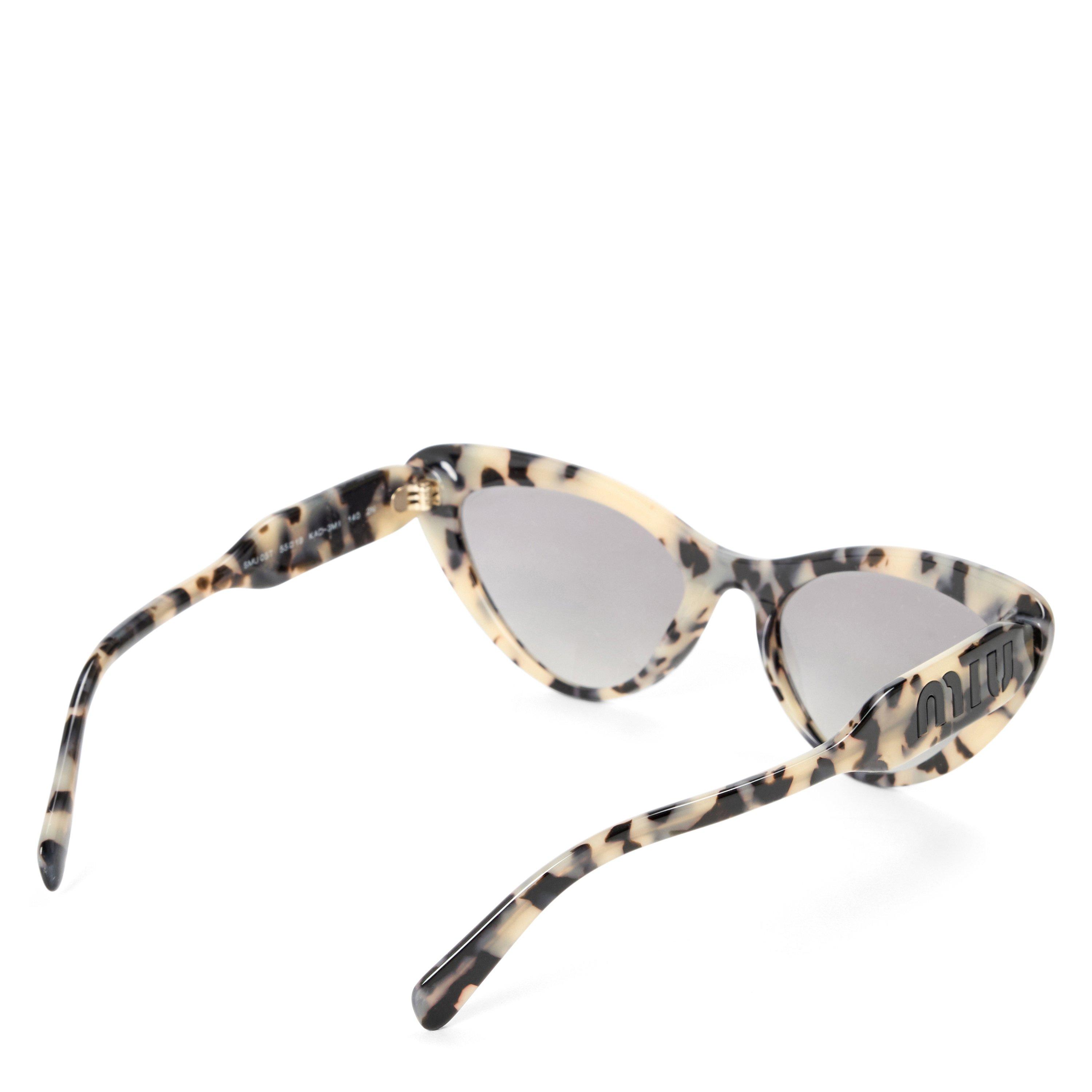 HAVANA - Miu Miu - Miu Sand Havana Moro 0mu 05ts Cats Eyes Sunglasses - 2