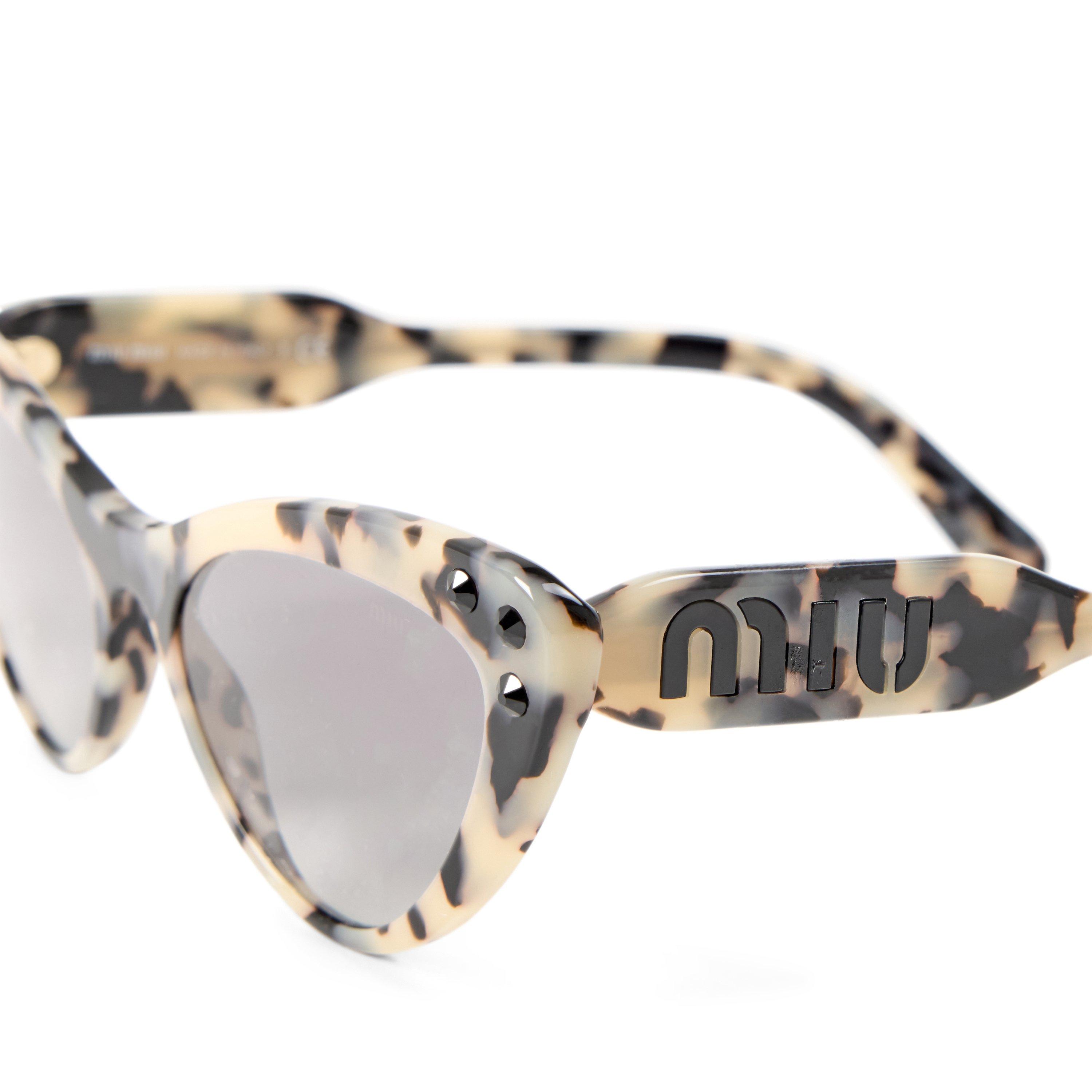 HAVANA - Miu Miu - Miu Sand Havana Moro 0mu 05ts Cats Eyes Sunglasses - 3