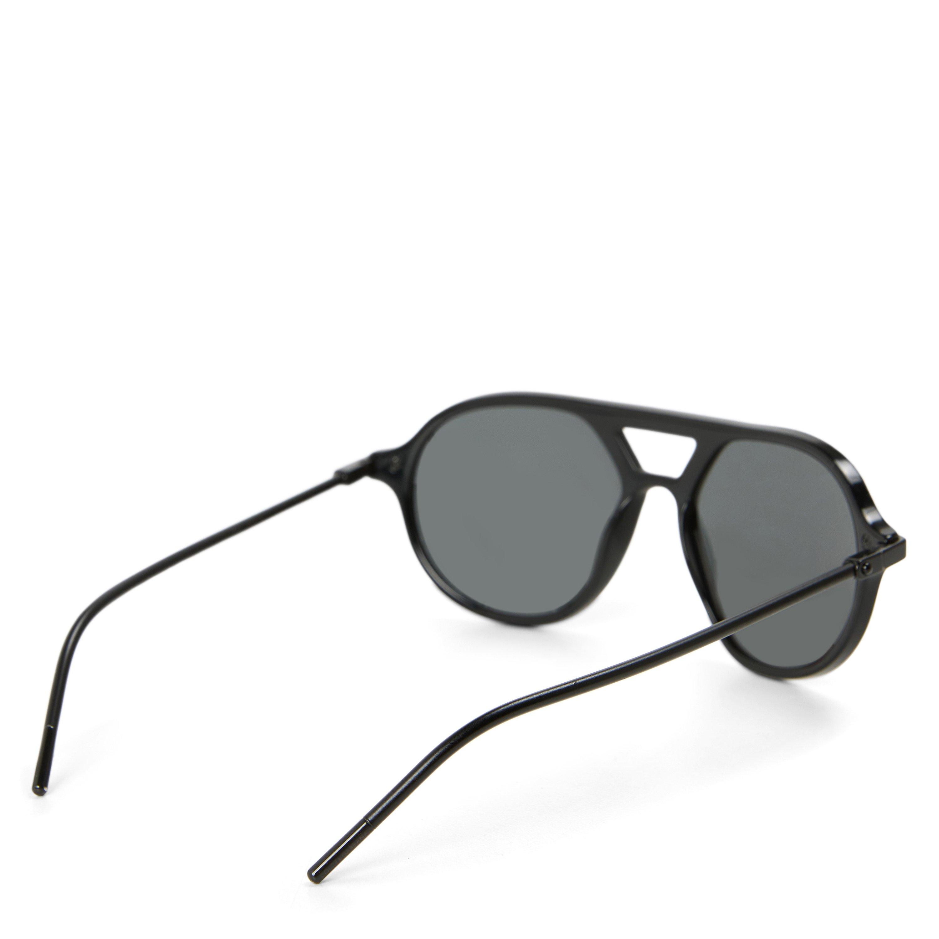 BLACK - Dolce and Gabbana - 0DG4309 Acetate Aviator Sunglasses - 2