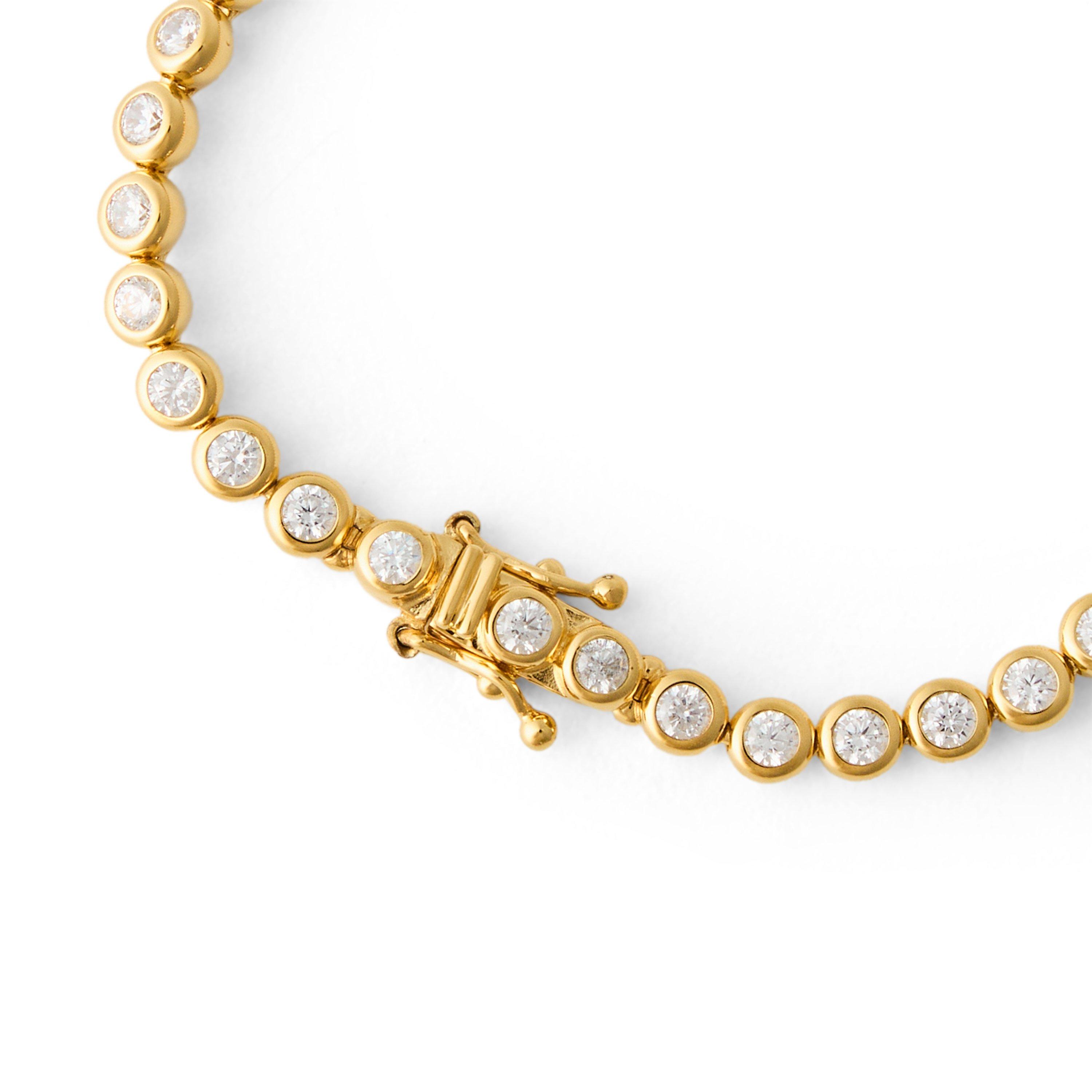 GOLD - Missoma - TENNIS ROUND BRACELET - 2