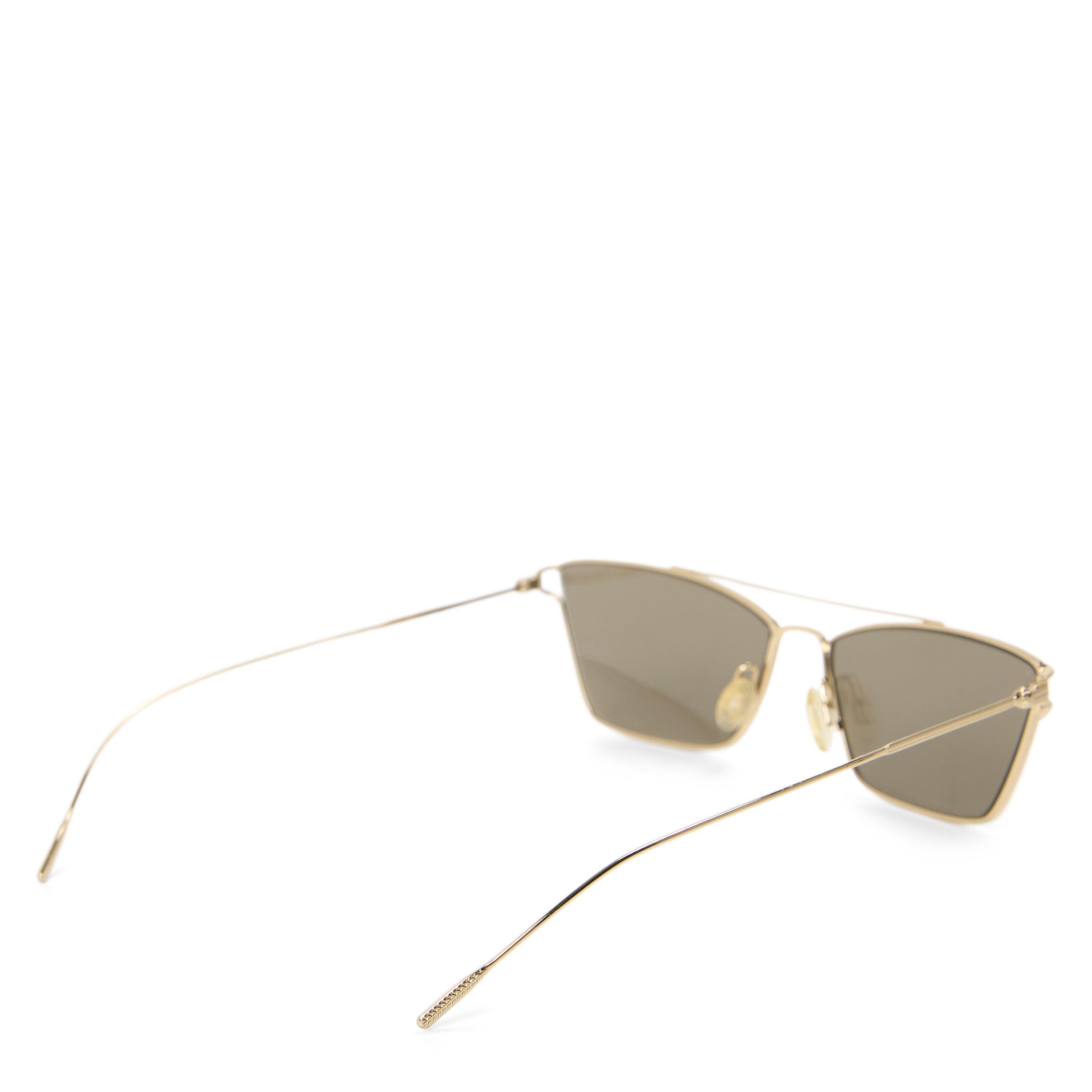GOLD - Oliver Peoples - Women's 0OV1244S09 Metal Rectangle Sunglasses - 2