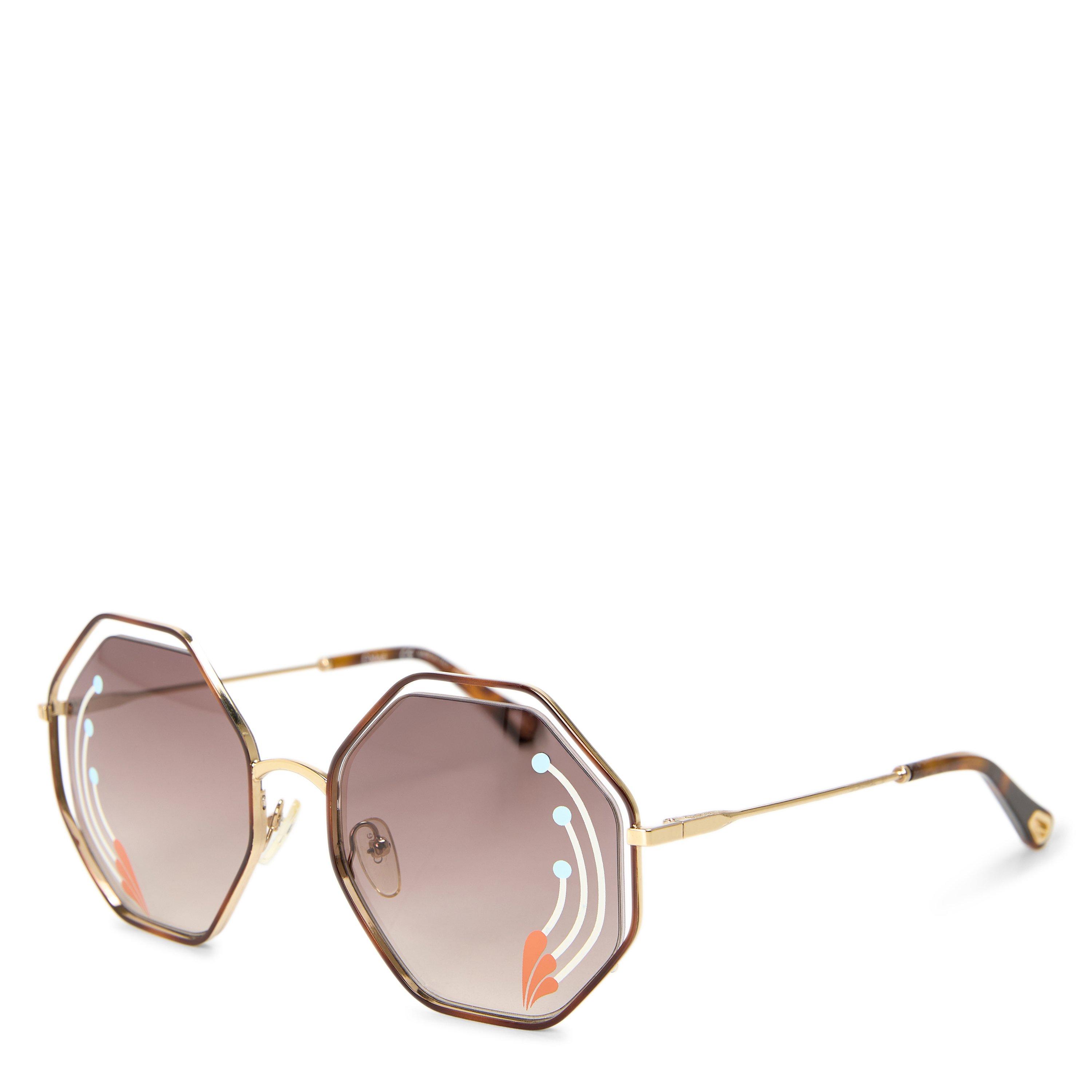 HAVANA - Chloe - Women's CE132SRI09 Poppy Full-Rim Round Sunglasses - 1