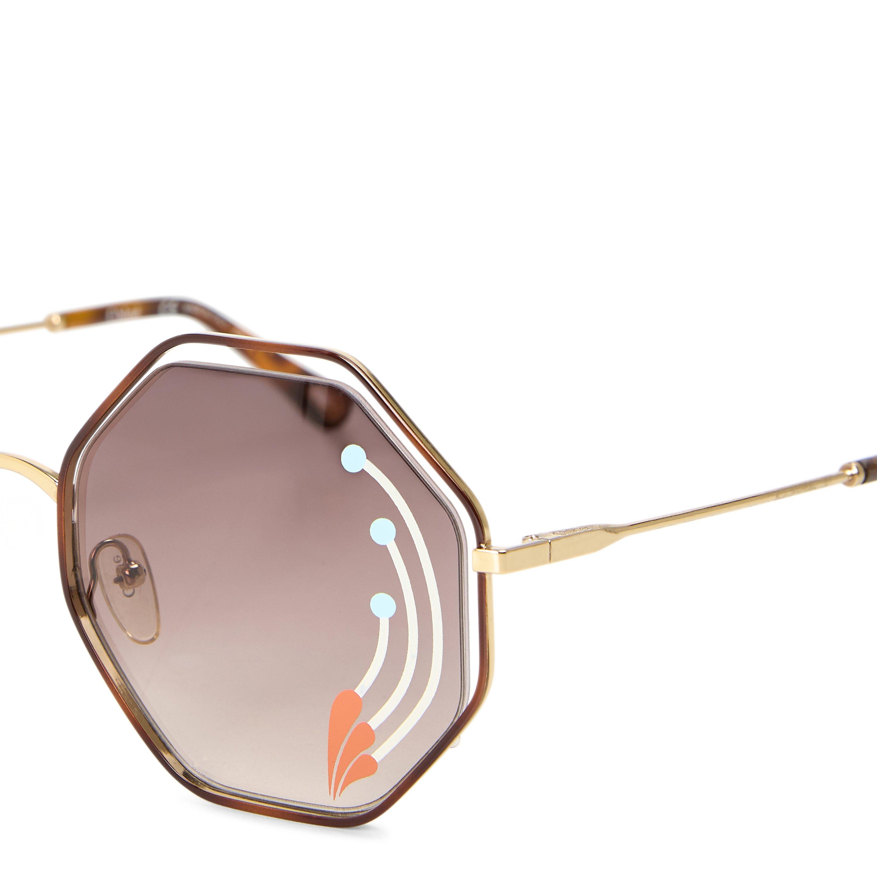 HAVANA - Chloe - Women's CE132SRI09 Poppy Full-Rim Round Sunglasses - 3