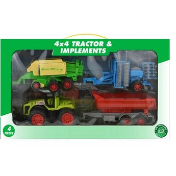 Kandytoys Tractor Set