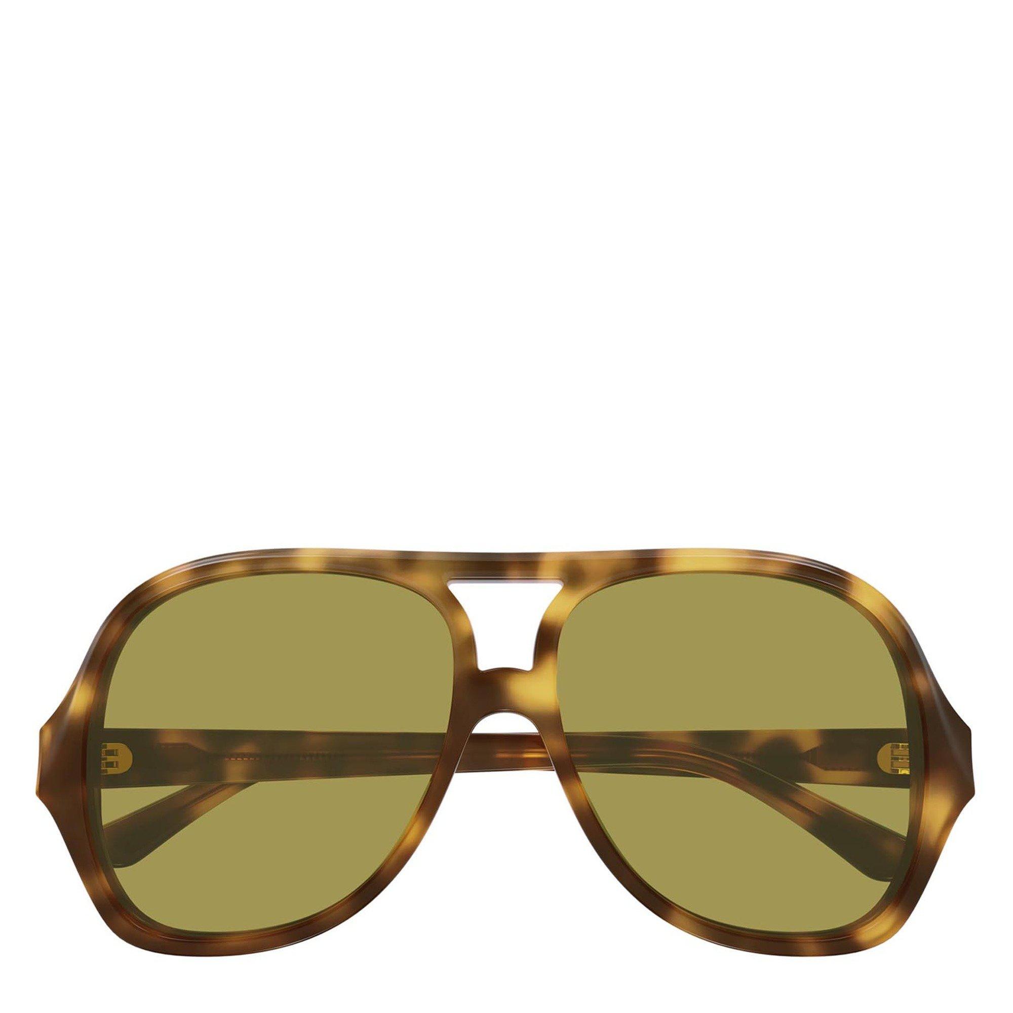 HAVANA - Chloe - Women's Acetate Aviator Sunglasses - 2