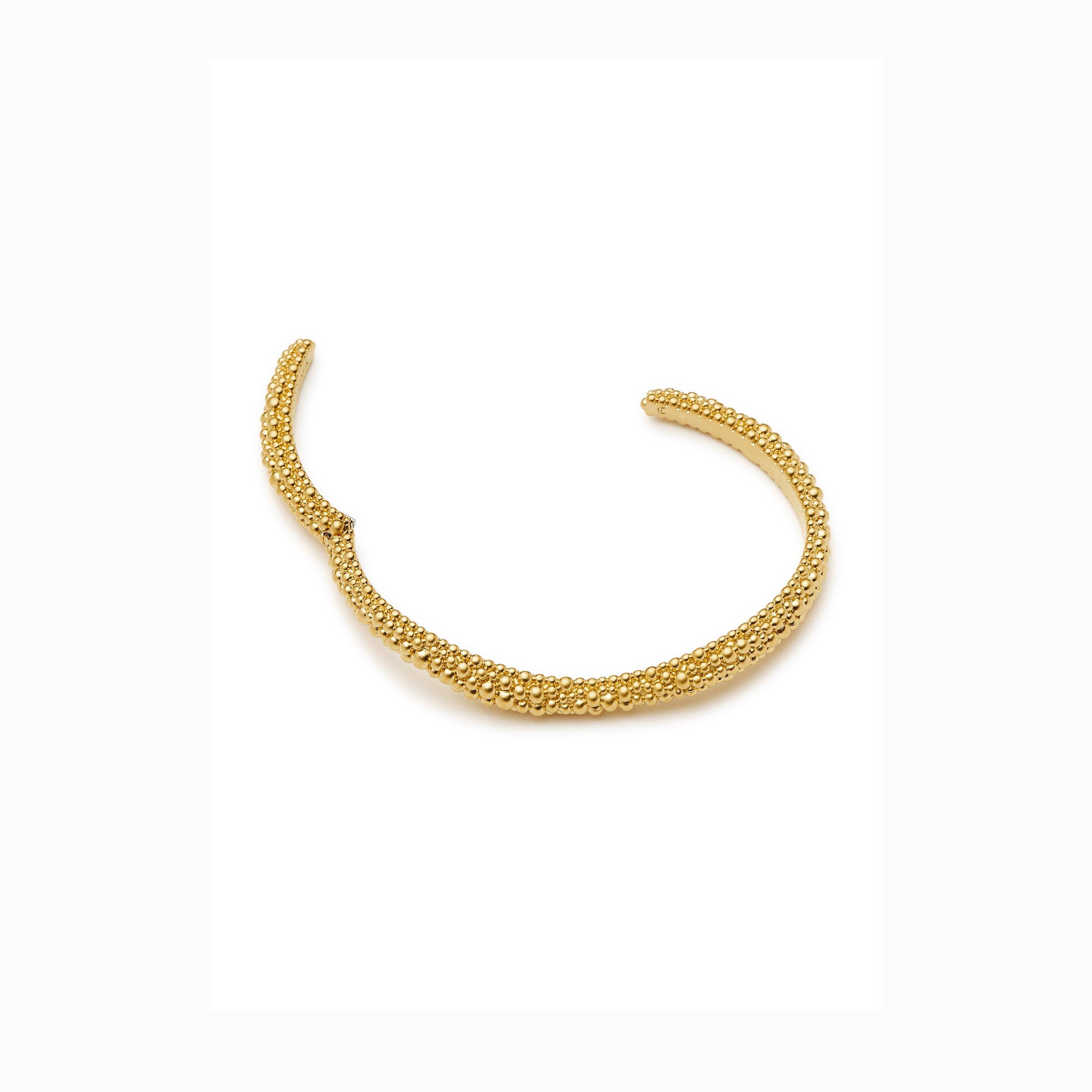 GOLD - Missoma - Women's Baya Claw Gold Cuff Bracelet - 2