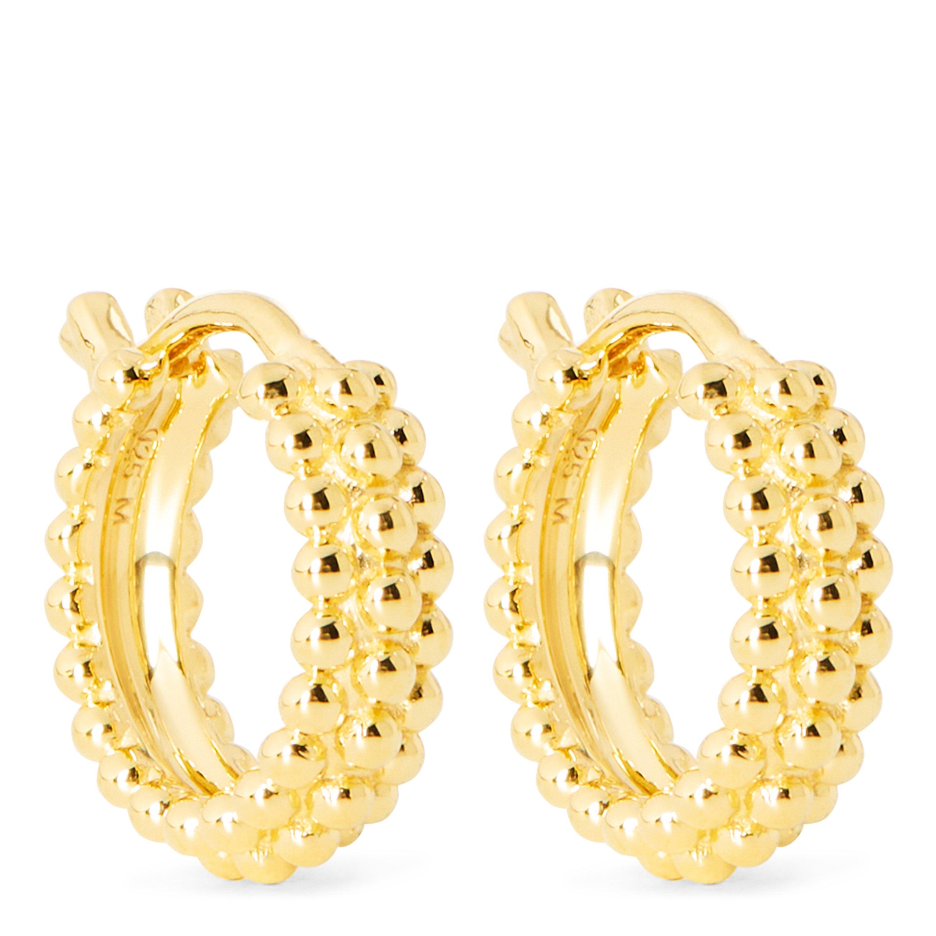 GOLD - Missoma - BAYA SMALL HOOP EARRINGS - 1