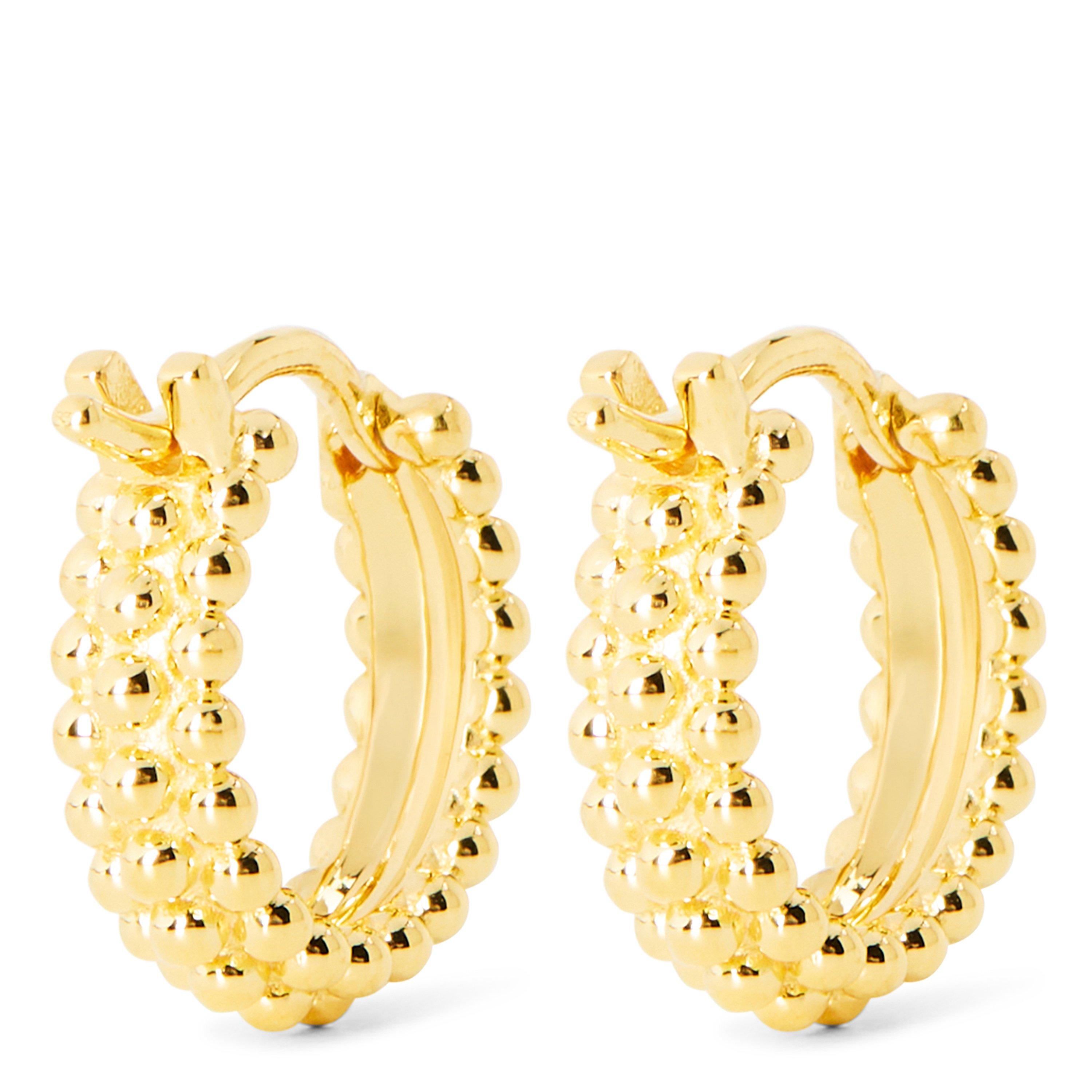 GOLD - Missoma - BAYA SMALL HOOP EARRINGS - 2