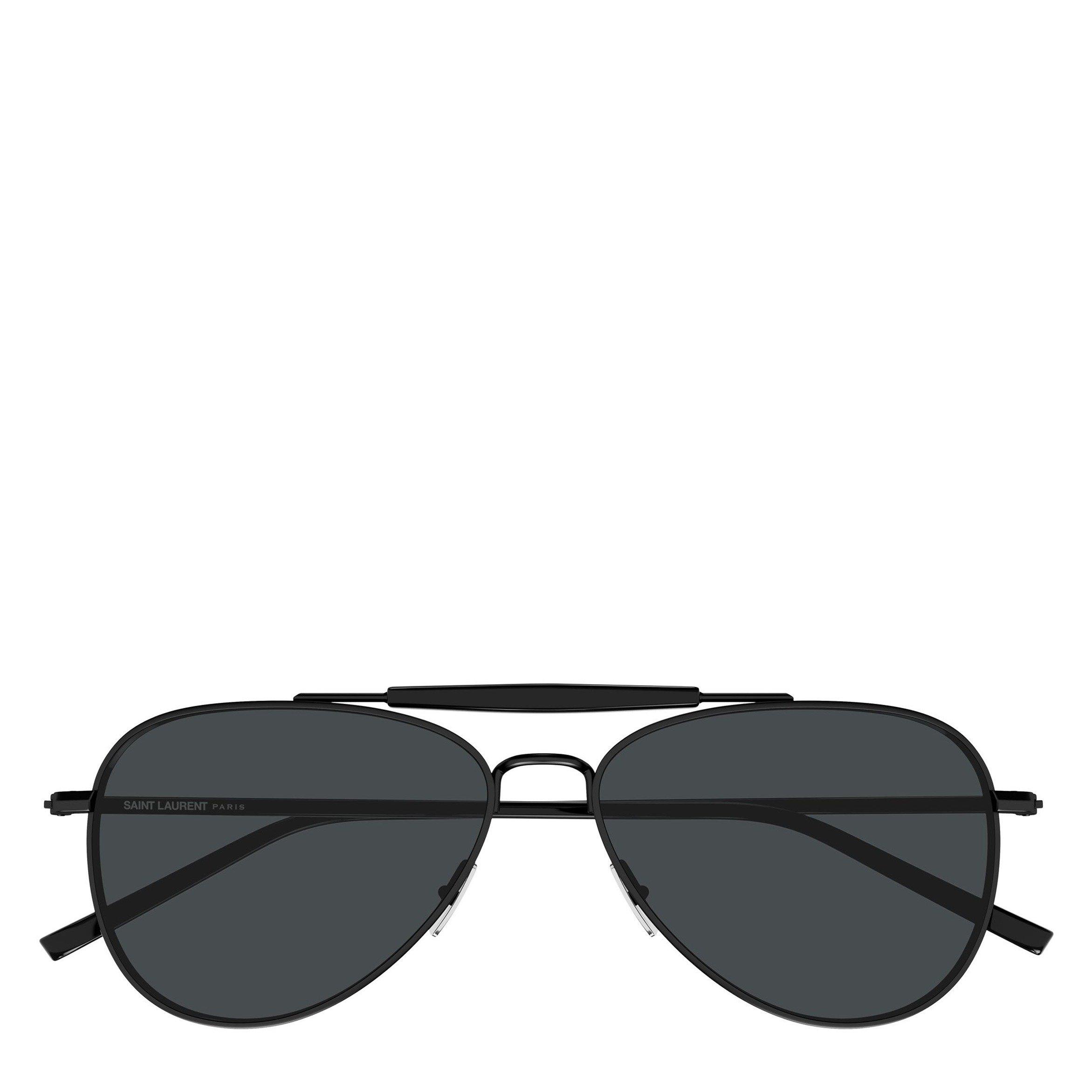 BLACK - Saint Laurent - SL M Metal Aviator Sunglasses - 2