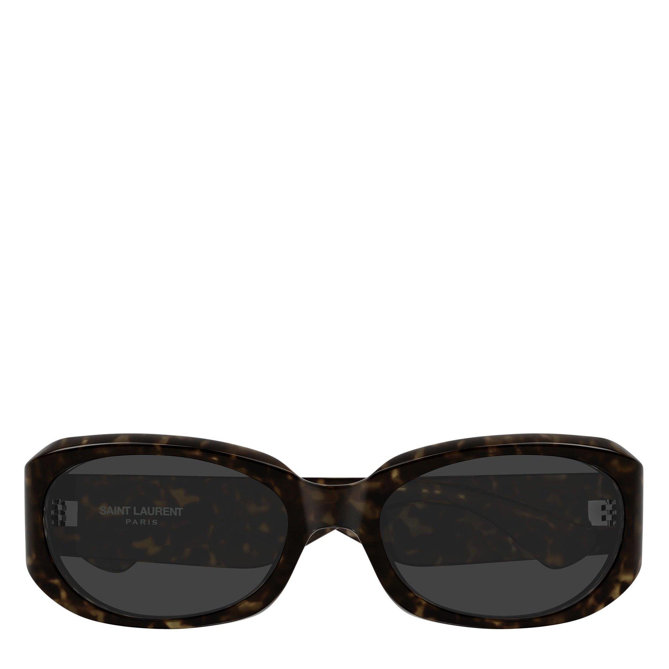 GREY - Saint Laurent - Women's SL U Acetate Square Sunglasses - 2