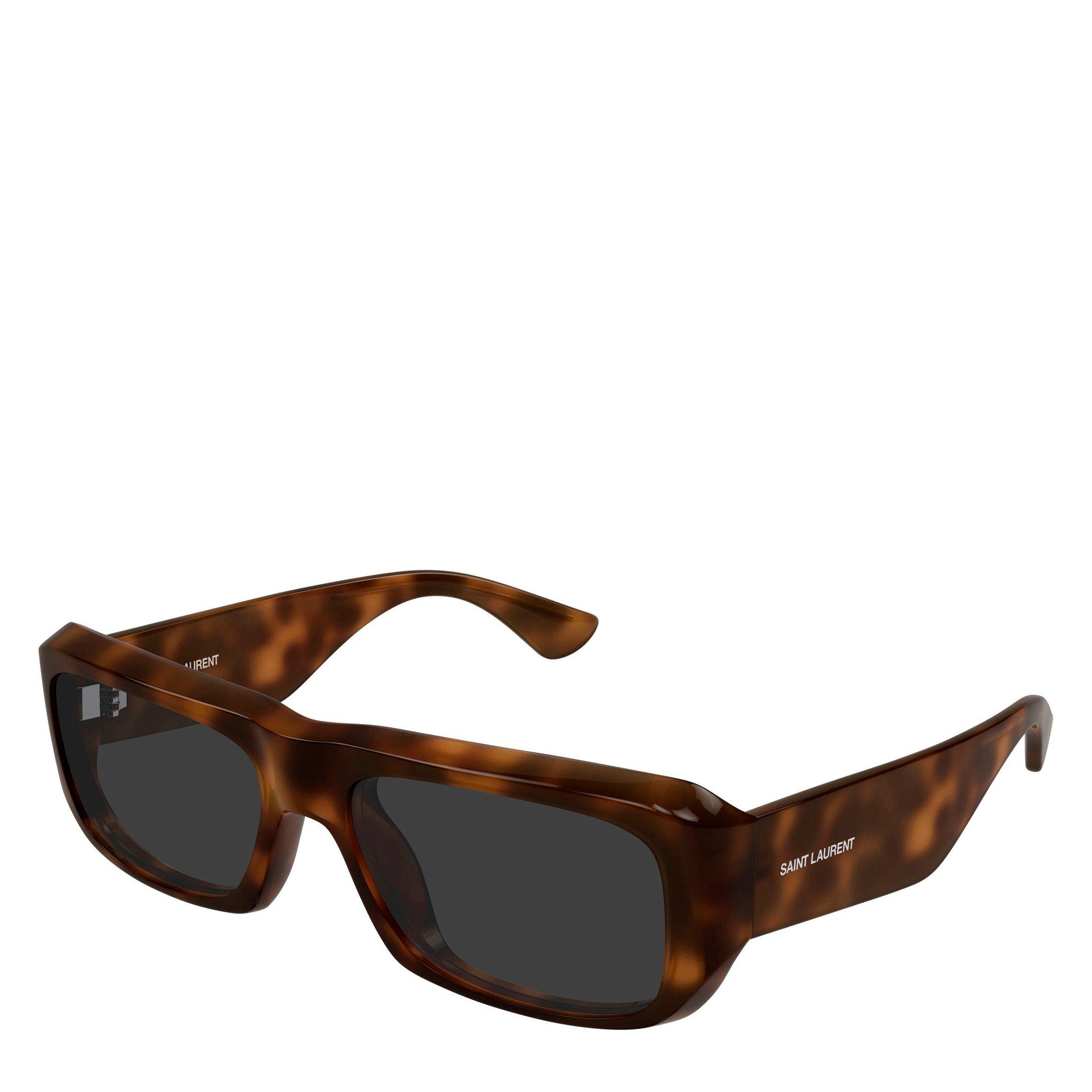 GREY - Saint Laurent - SL M RECTANGLE ACETATE SG