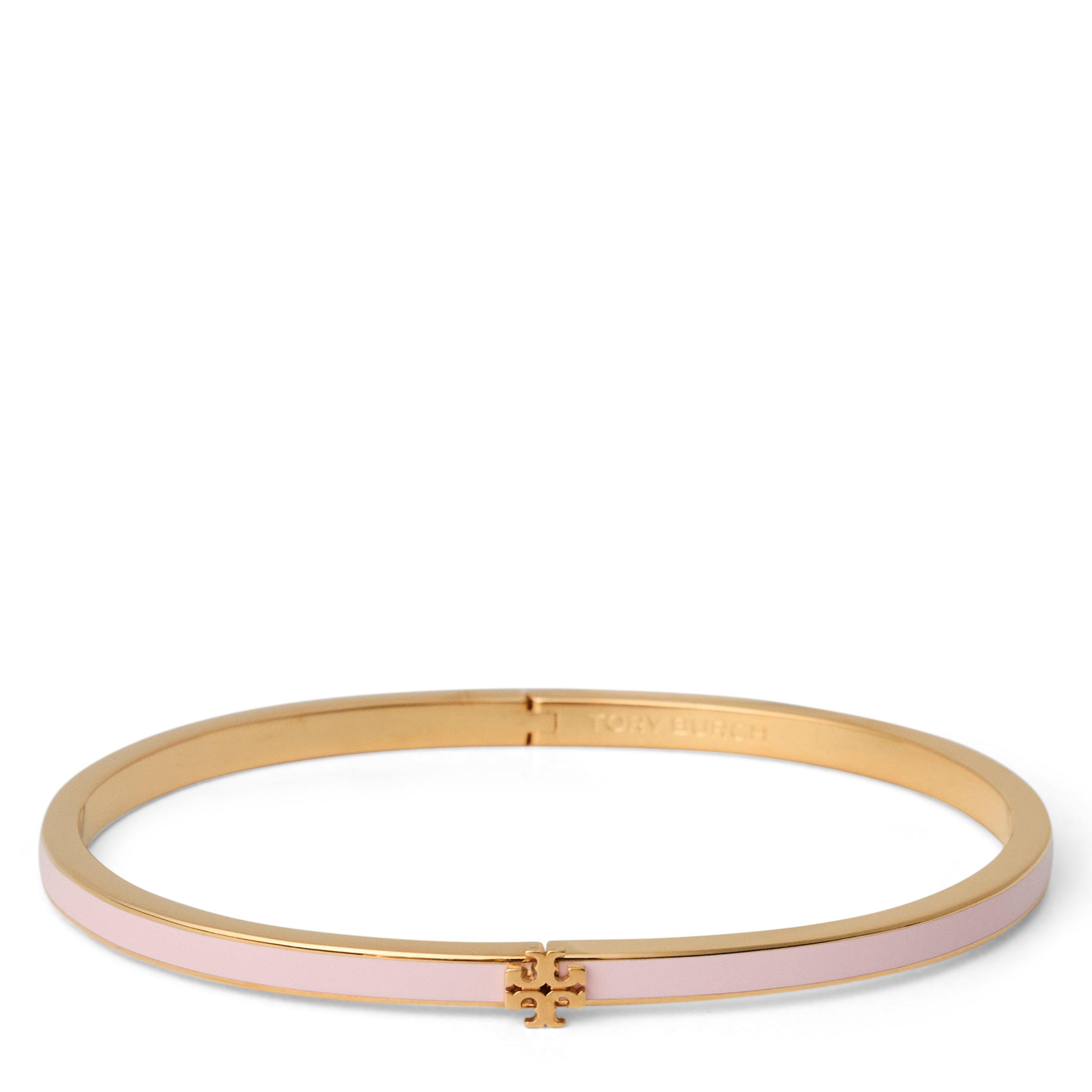 GOLD - Tory Burch - Thin Icon Enamel Bracelet - 1