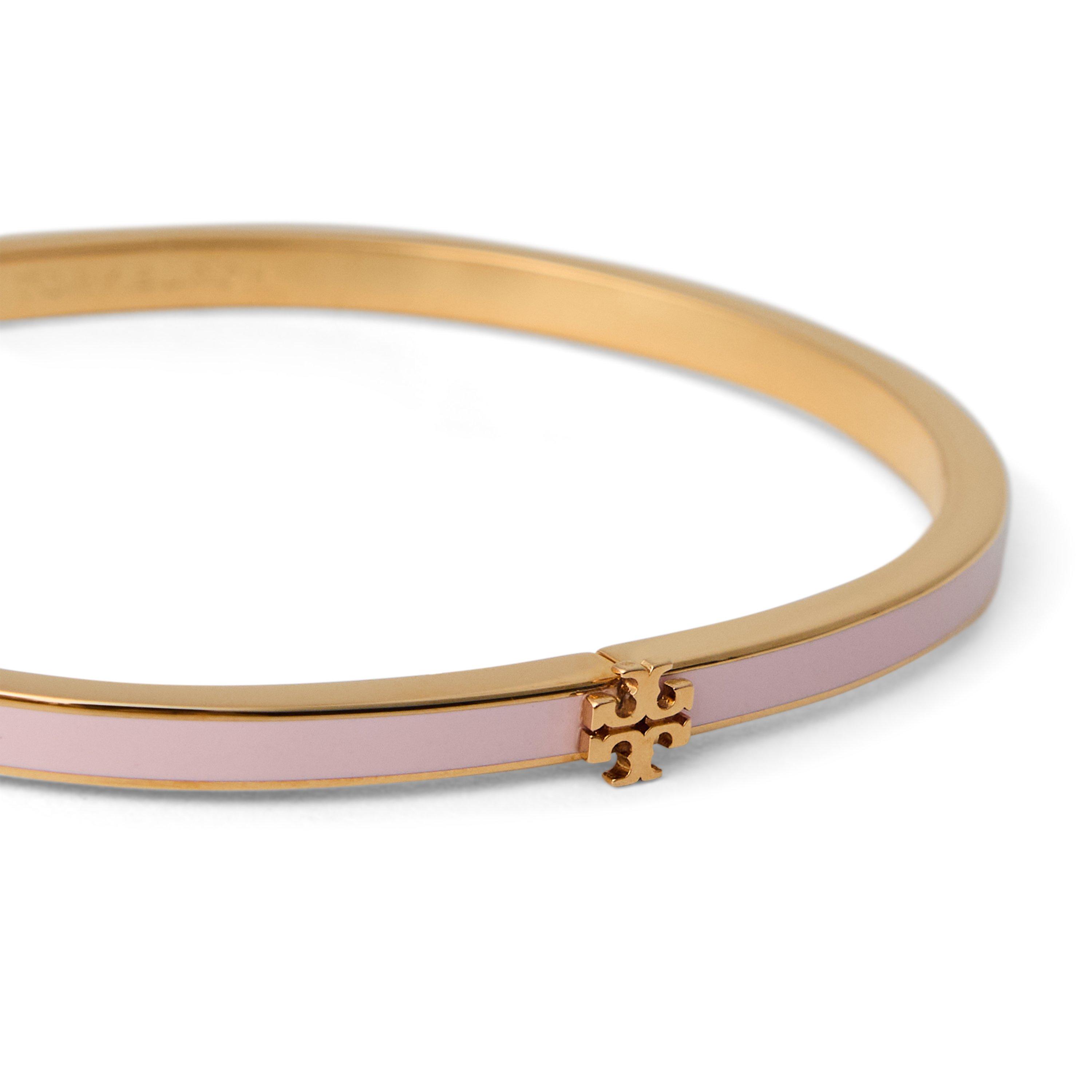 GOLD - Tory Burch - Thin Icon Enamel Bracelet - 2