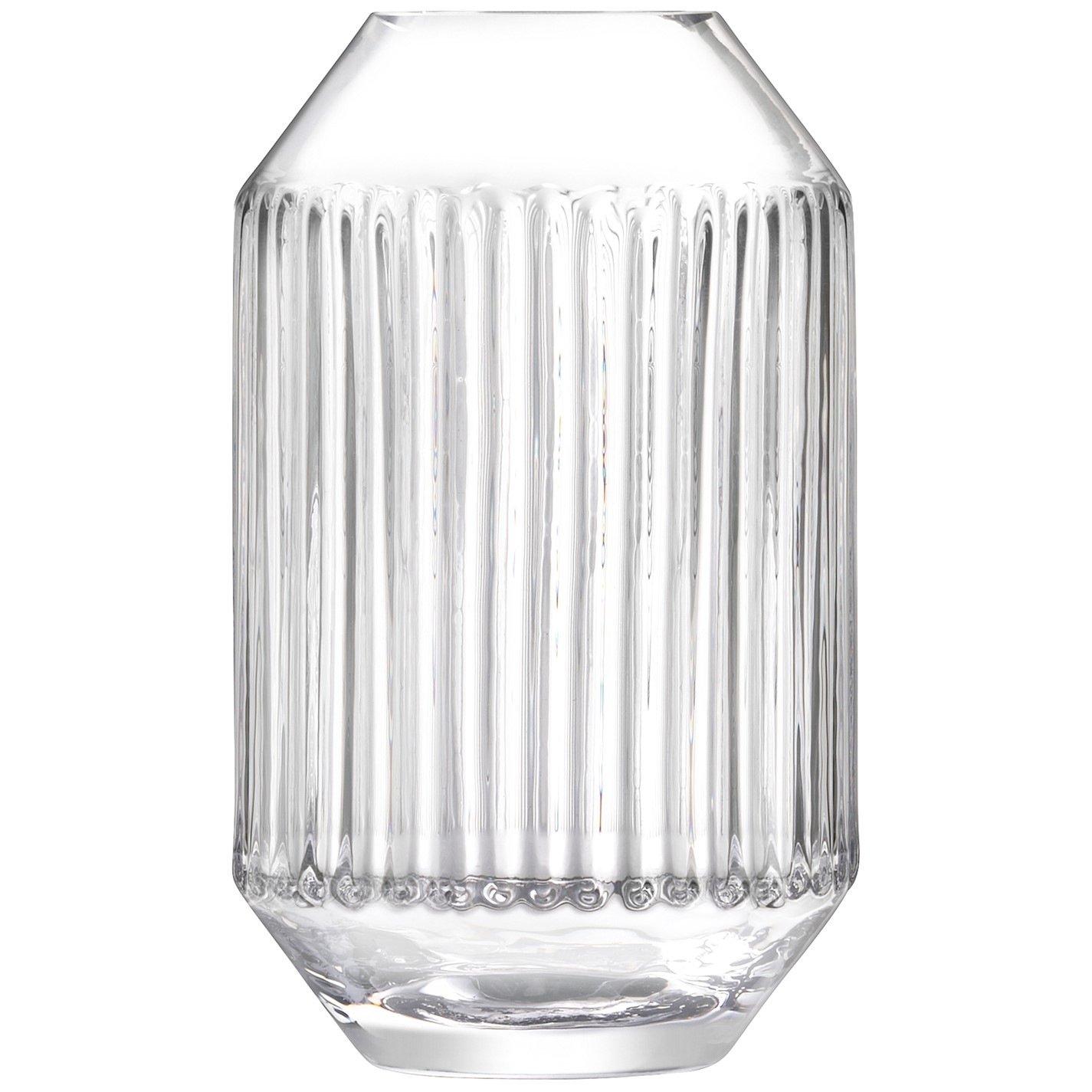 Lsa  Rotunda Vase - Clear - 15cm