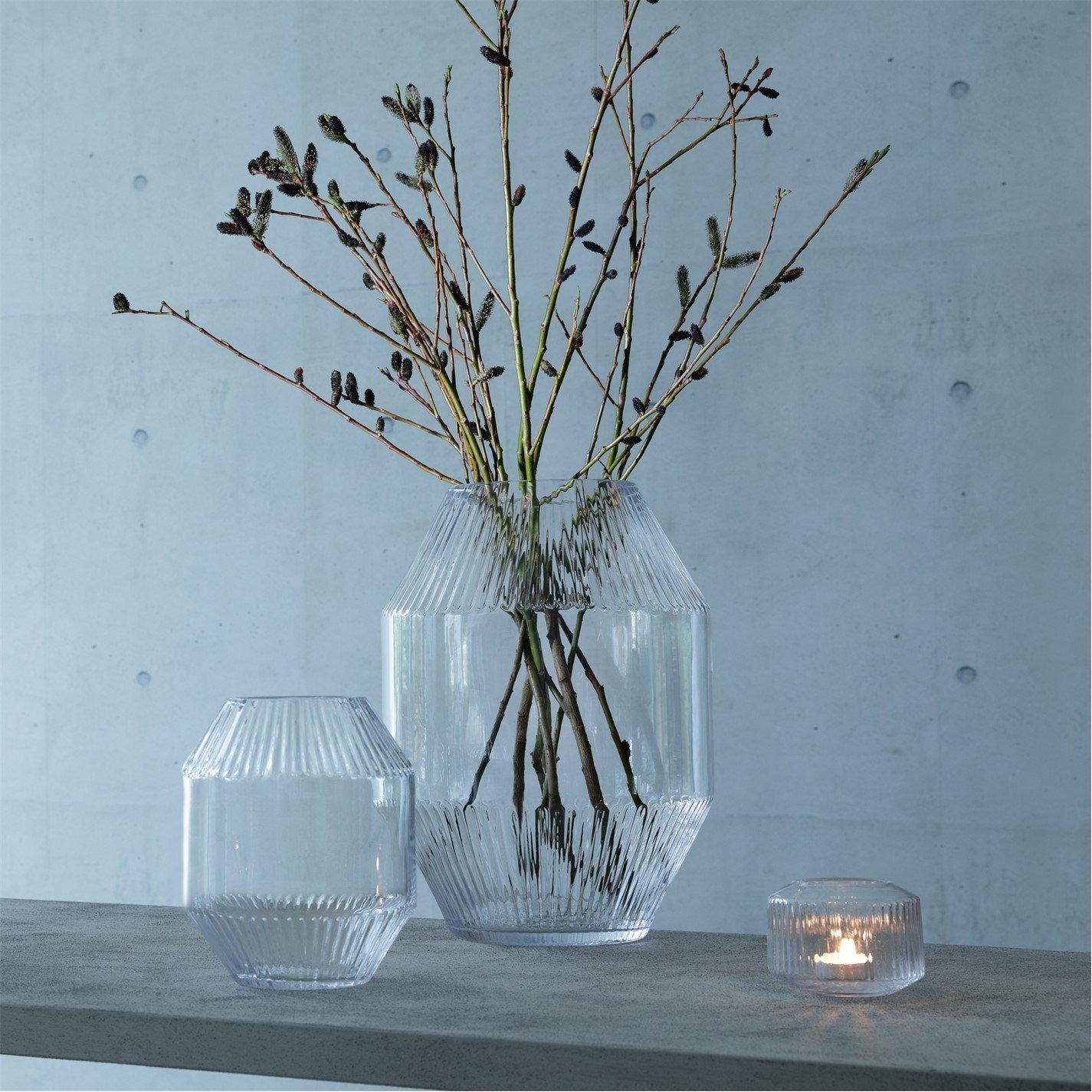 Clear - LSA - Rotunda Vase - 3