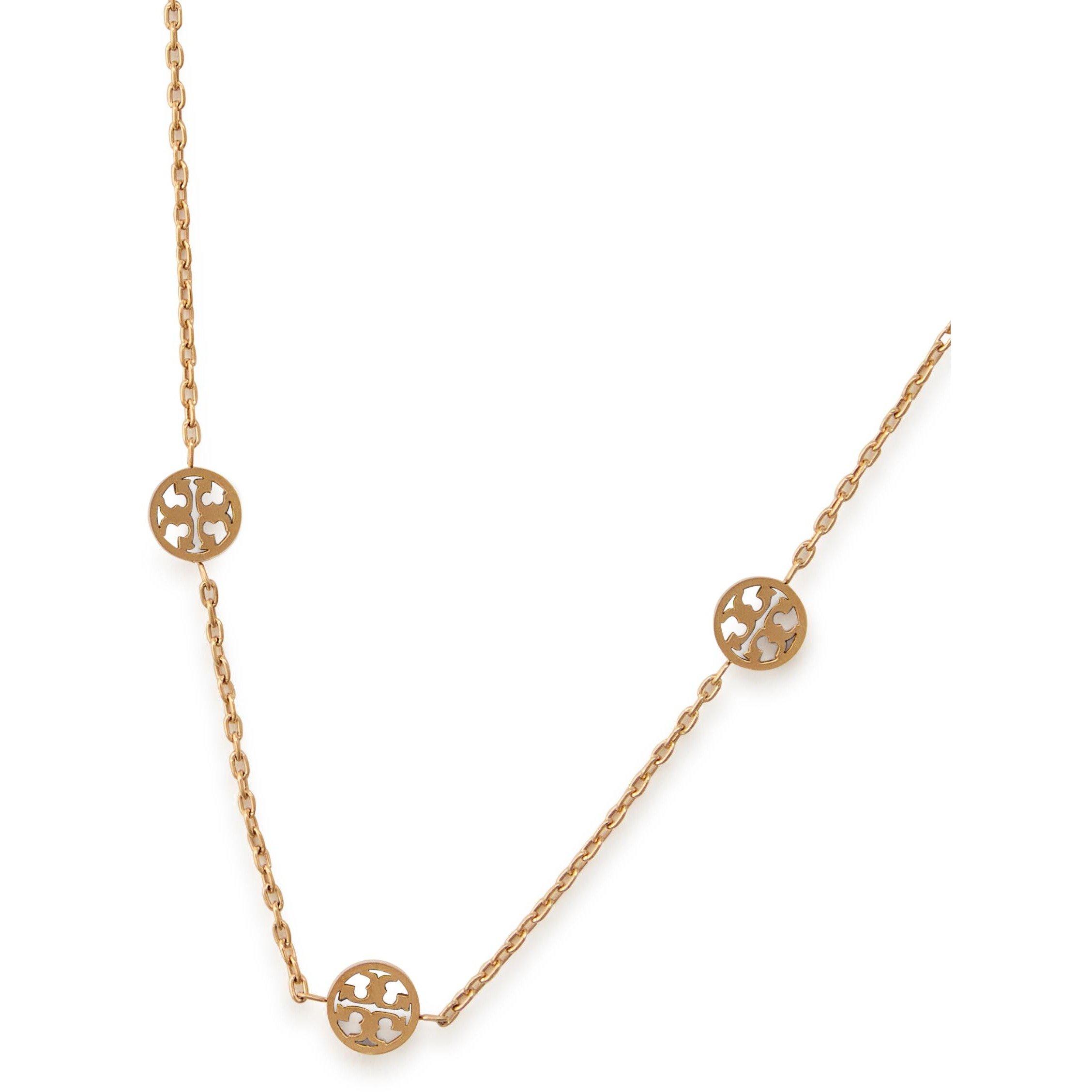 GOLD - Tory Burch - Women's Icon Chain Necklace - 2
