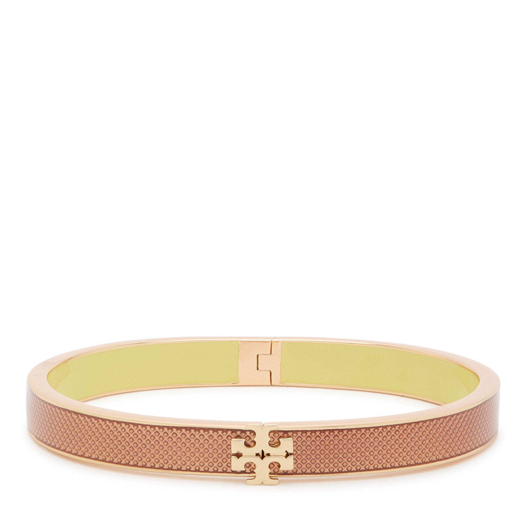 GOLD - Tory Burch - Medium Icon Guilloche Enamel B