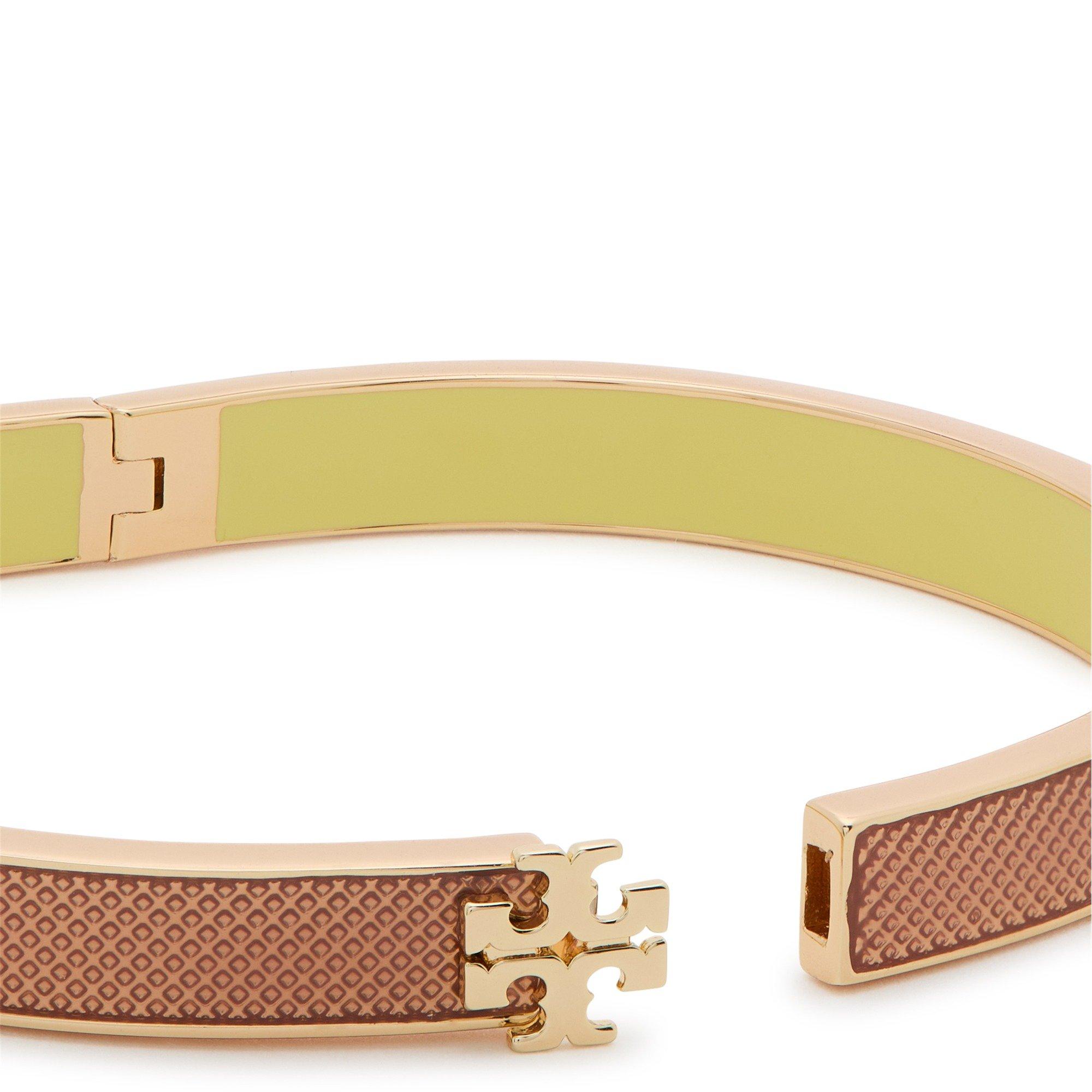 GOLD - Tory Burch - Medium Icon Guilloche Enamel B - 4