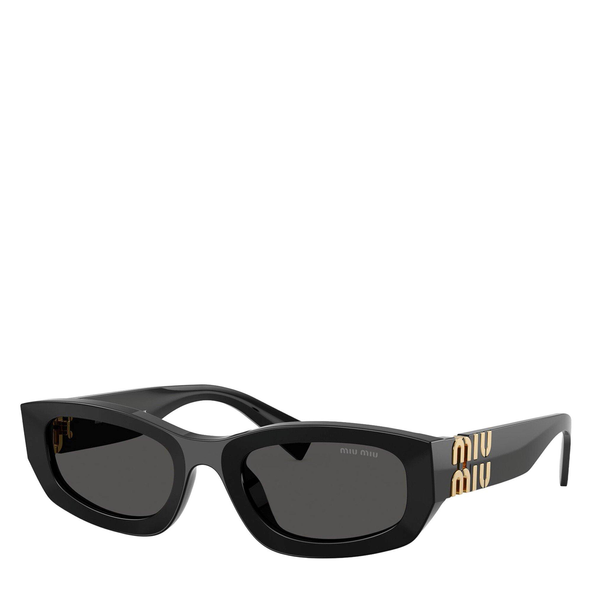 BLACK - Miu Miu - MIU MIU GLIMPSE RECT ACETATE S