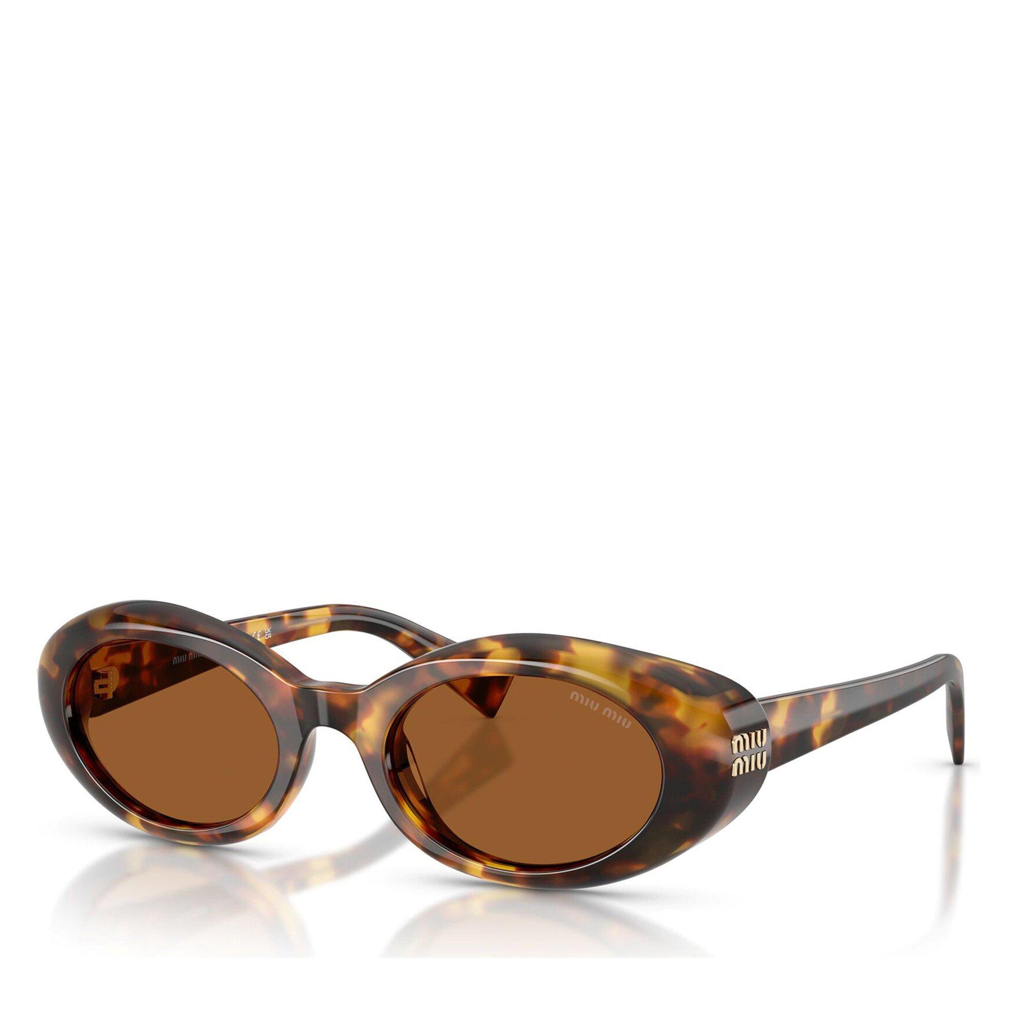 BROWN HAVANA - Miu Miu - MIU MIU REVERIE ROUND SG
