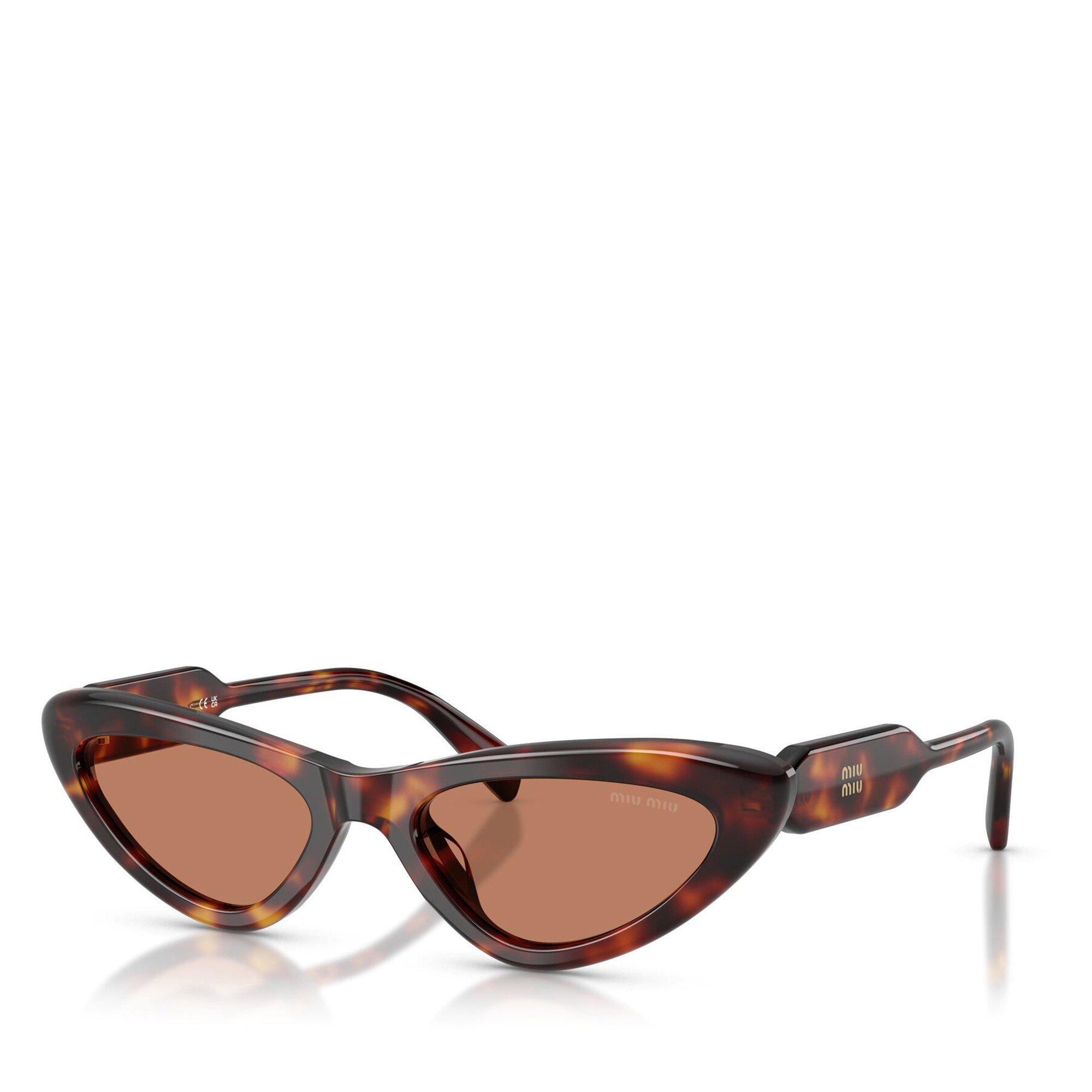 BROWN HAVANA - Miu Miu - MIU MIU ACETATE CATEYE SG