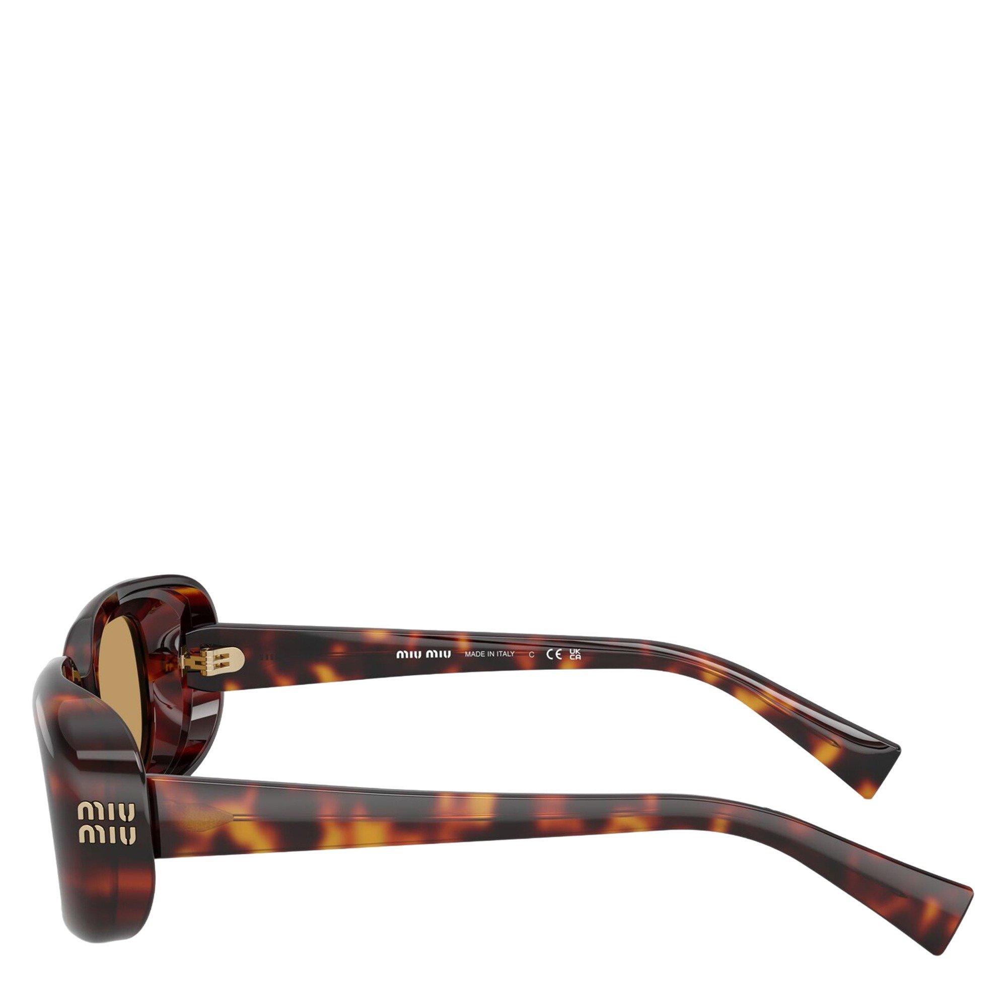 BROWN AND OTHER - Miu Miu - MIU MIU REVERIE RECT SG - 3