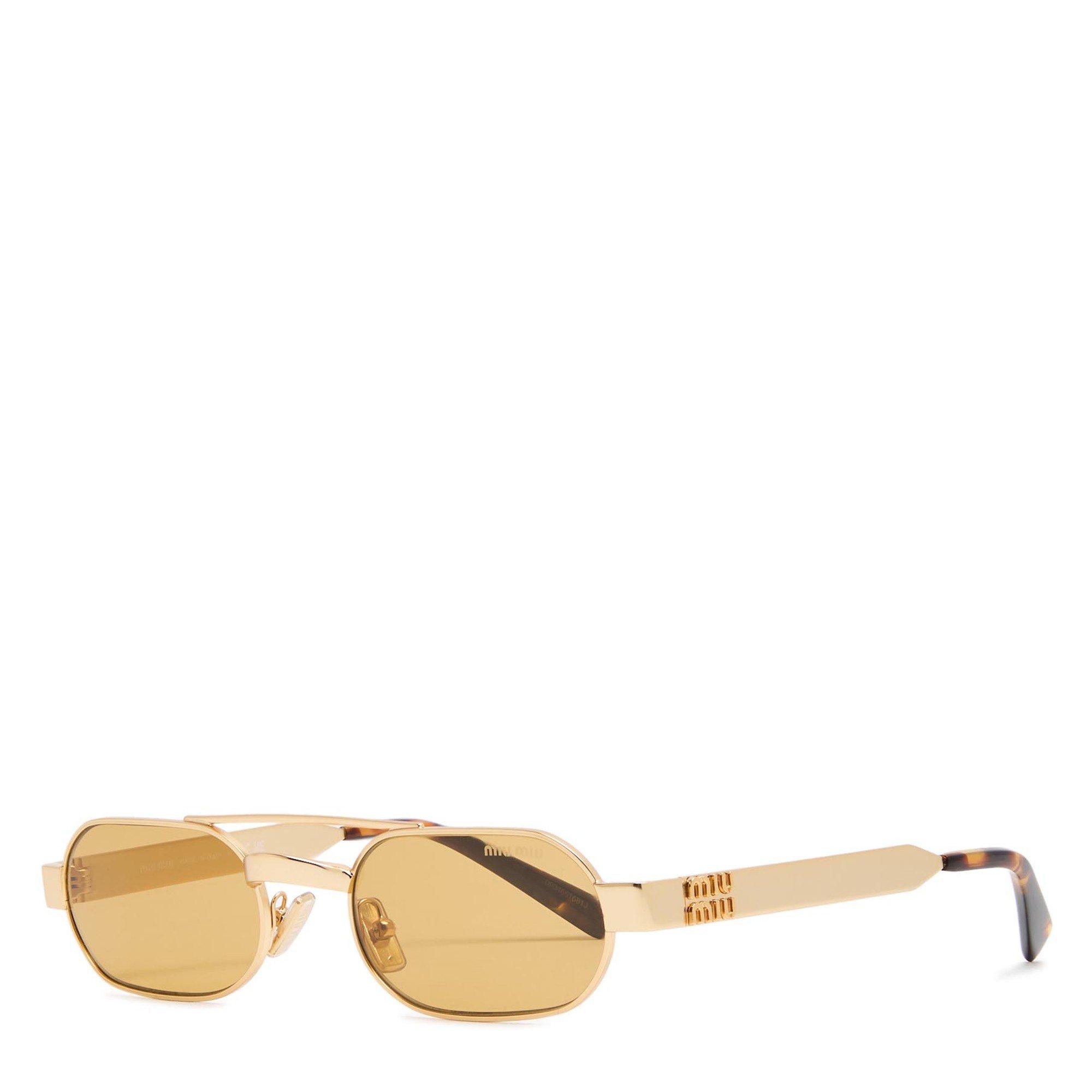 GOLD - Miu Miu - MIU MIU METAL RECT SG - 1