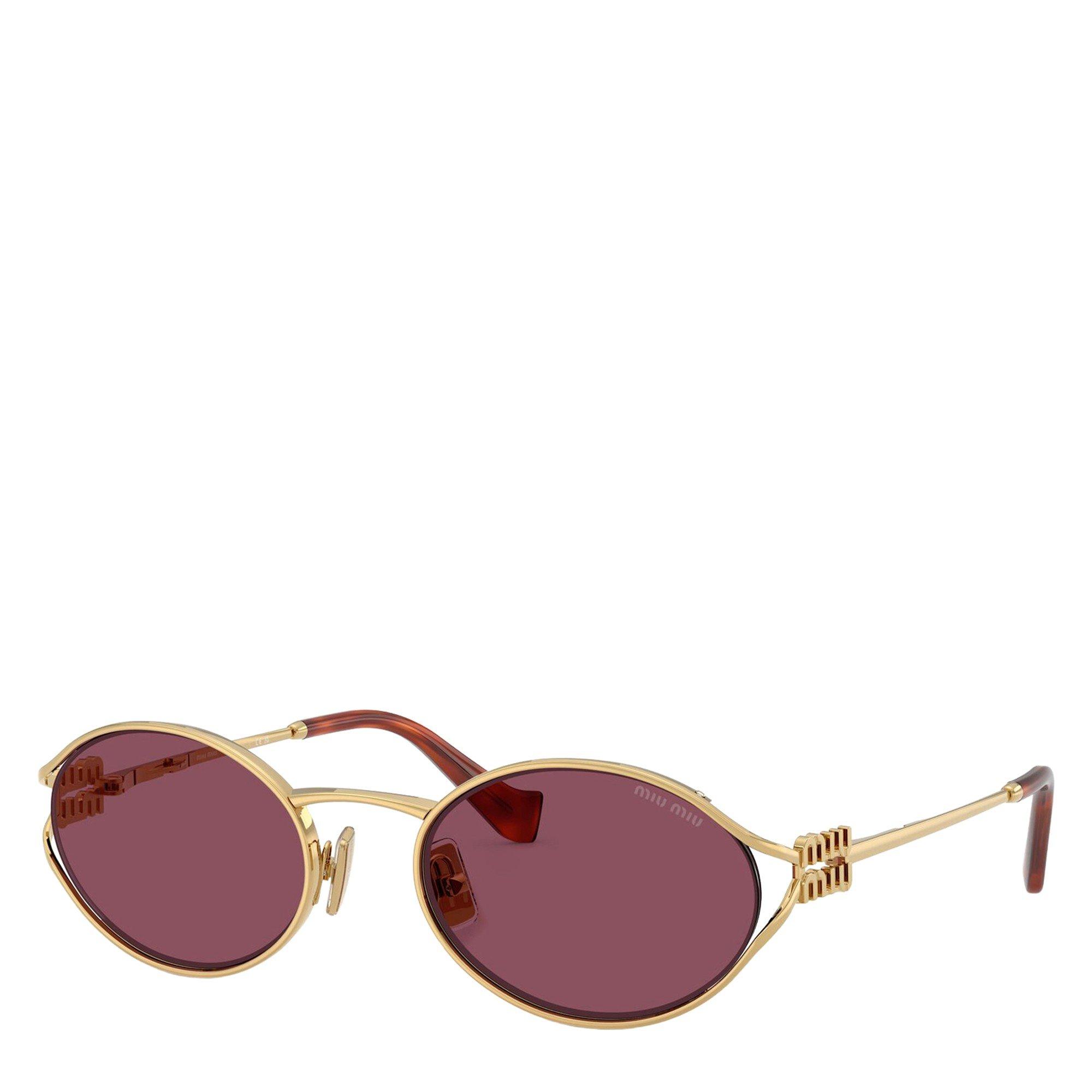 MIU MIU ROUND METAL LOGO