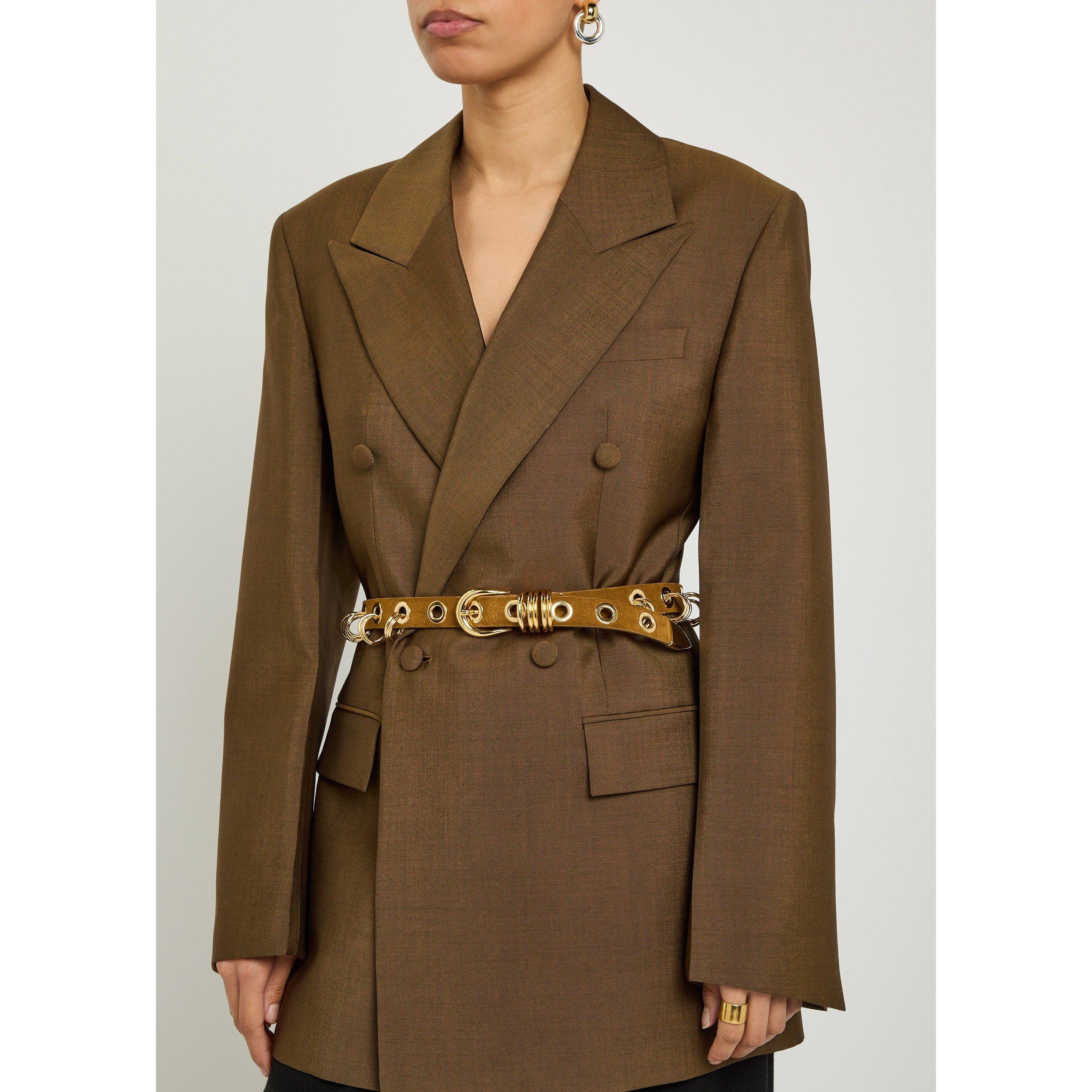 BROWN - Dehanche - Women's Revenge Suede Belt - 3