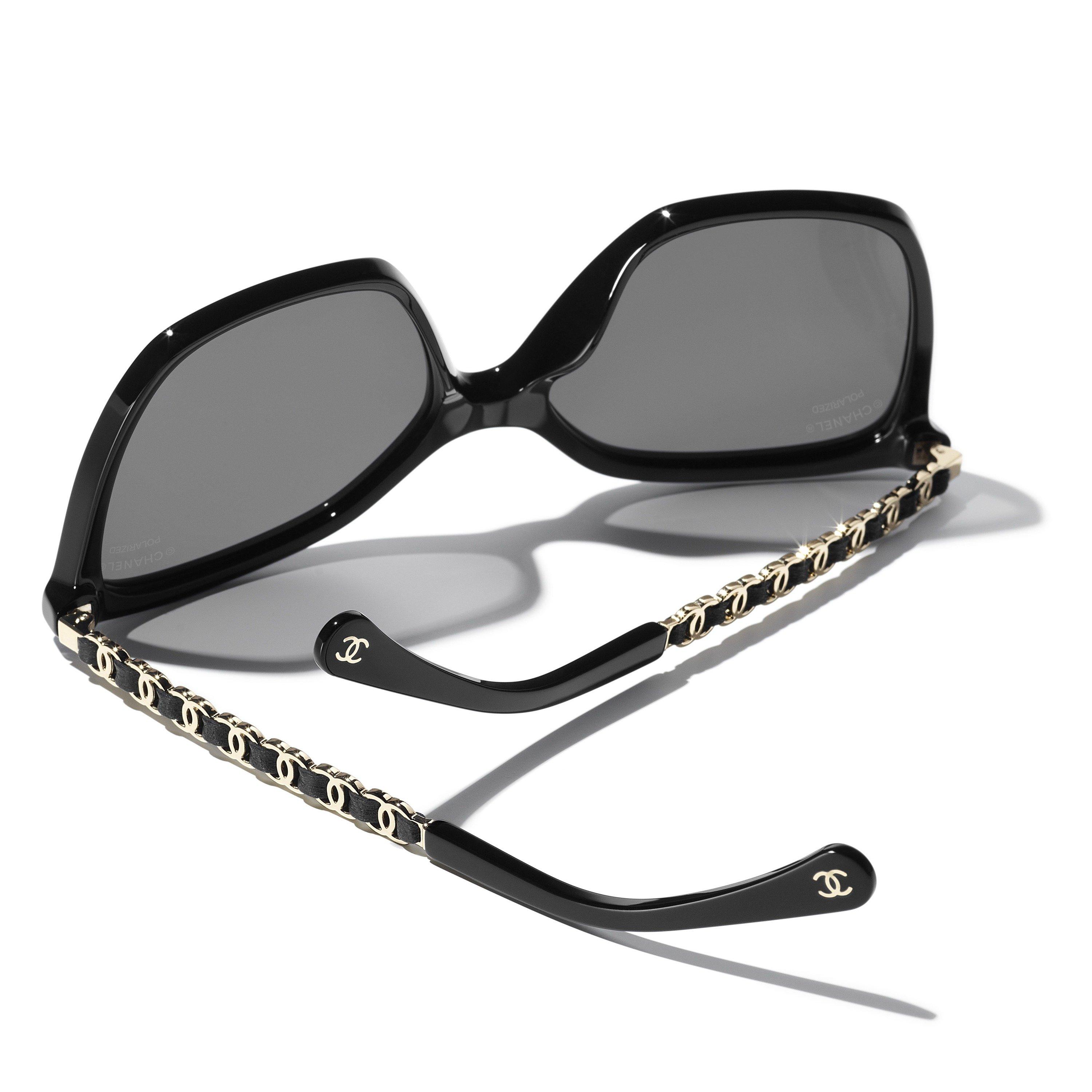BLACK - CHANEL - CHANEL BUTTERFLY ACETATE SG - 3
