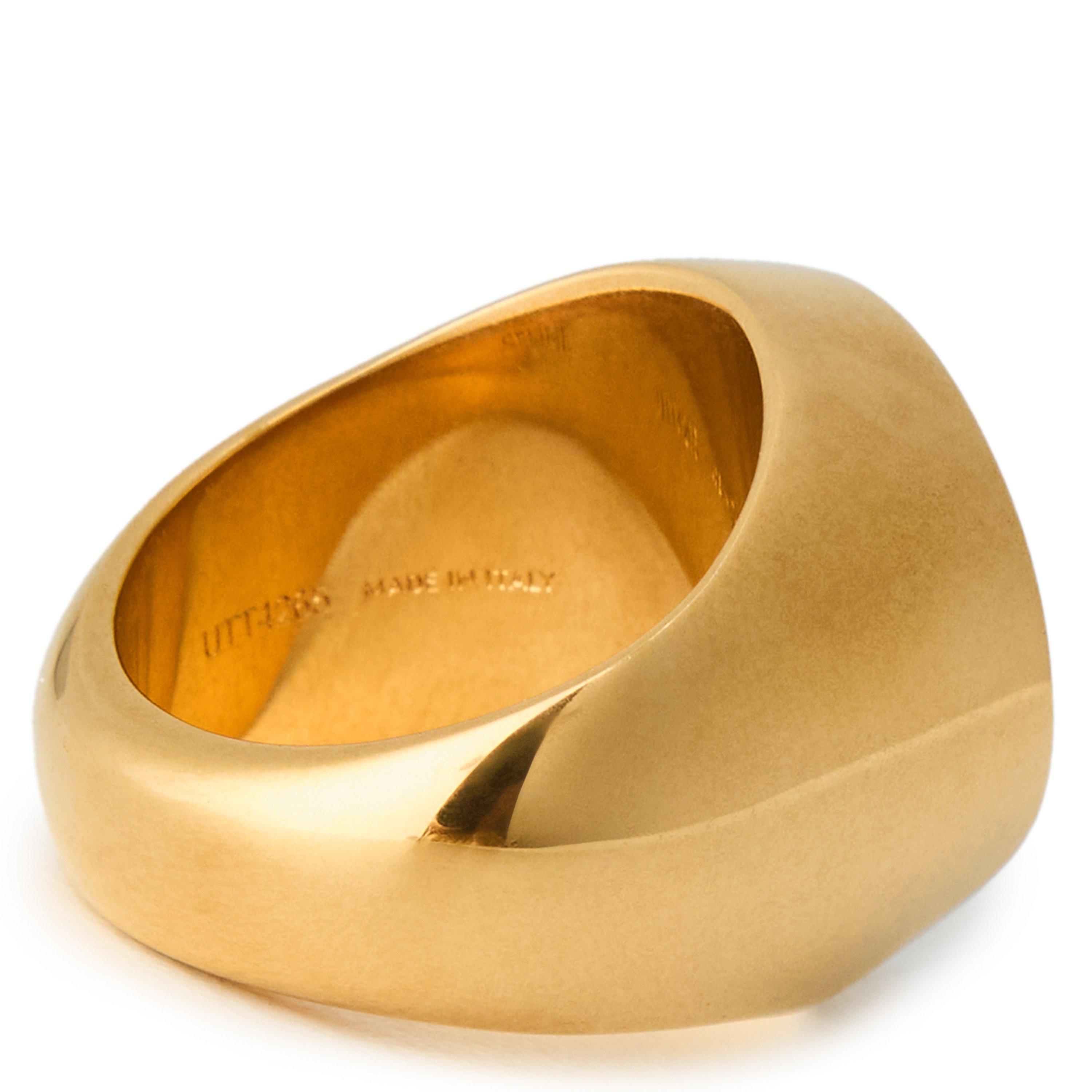 RED - Celine - TRIOMPHE SIGNET RING - 2