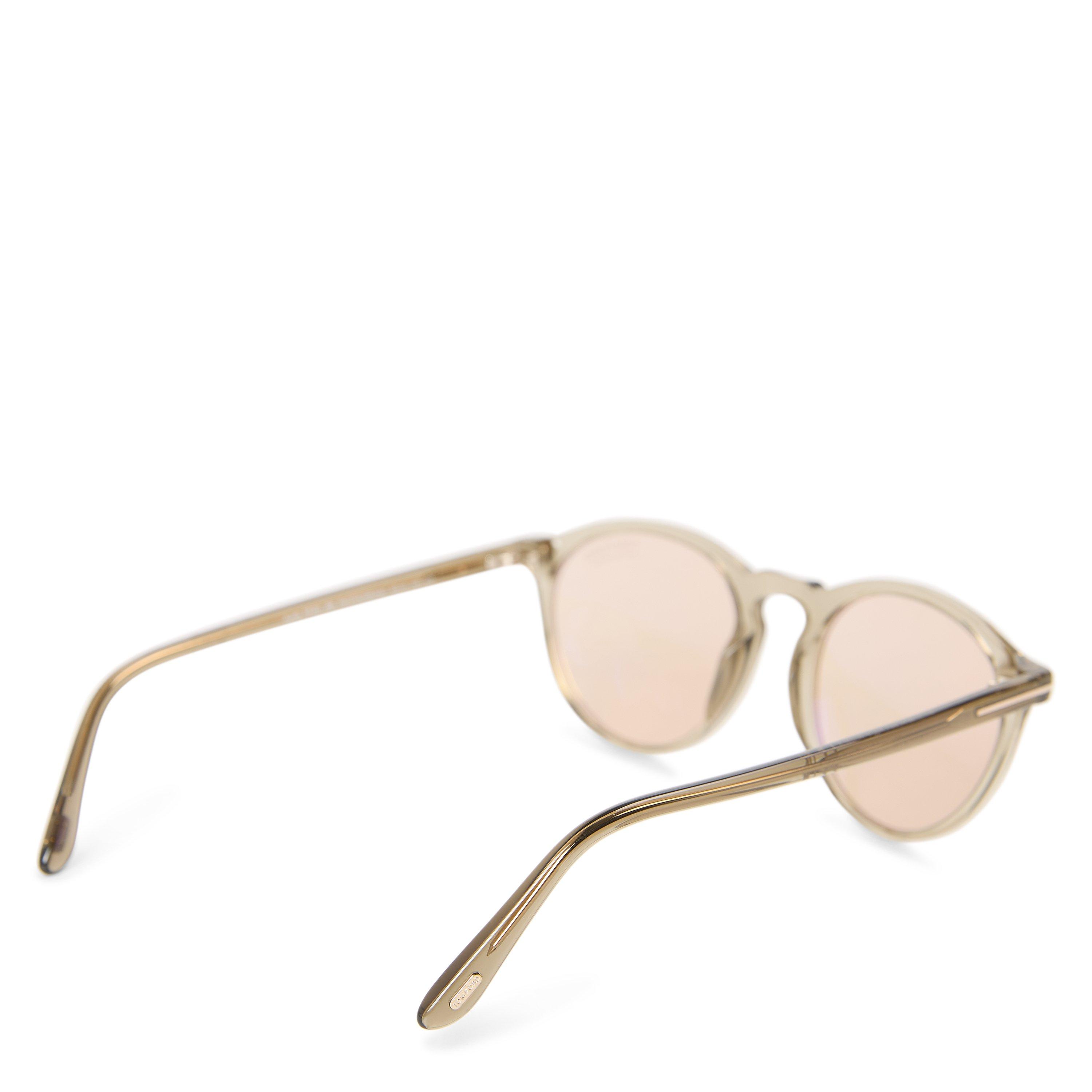CLEAR CRYSTAL - Tom Ford - TF AURELE ACETATE ROUND S - 2