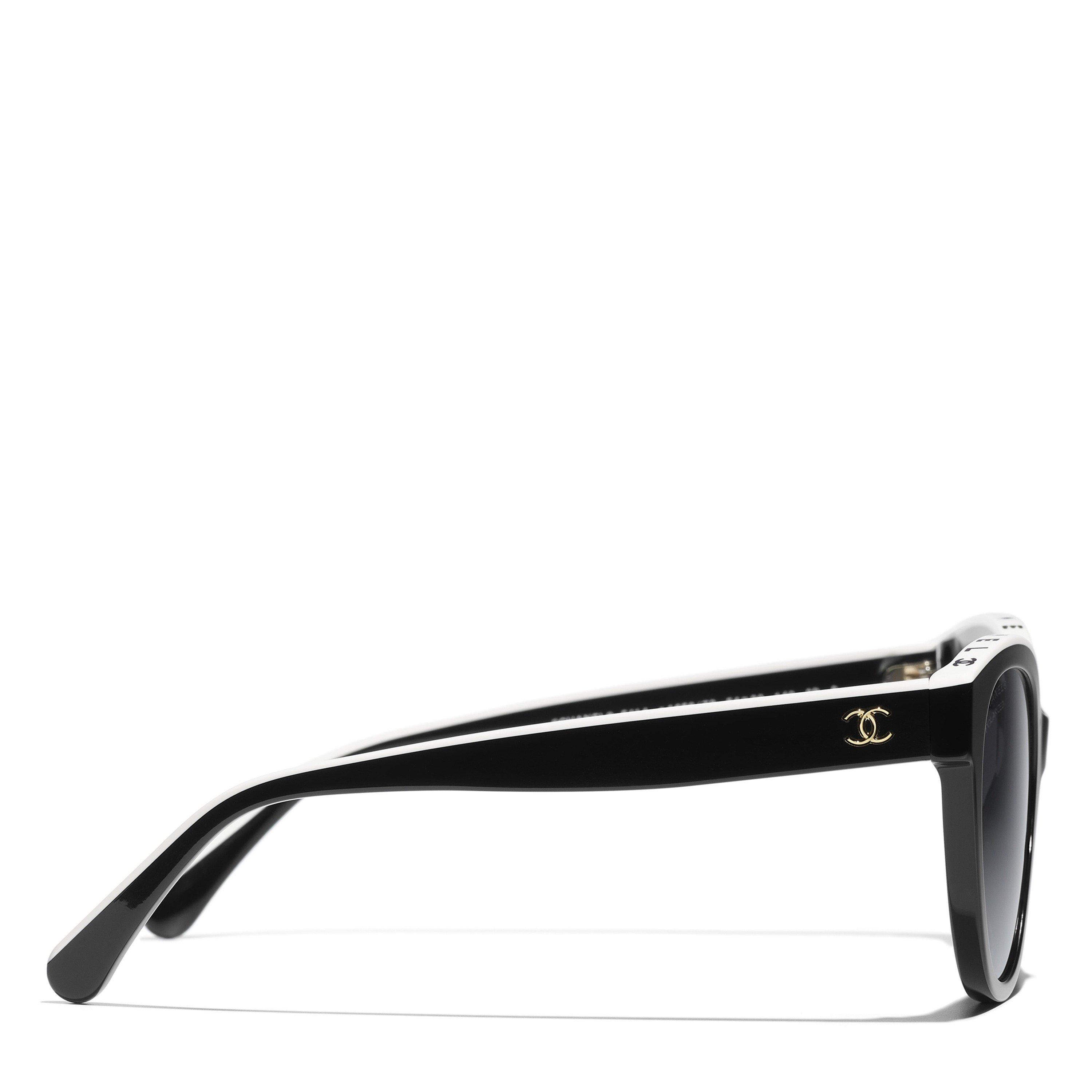 BLACK - CHANEL - CATEYE - 3