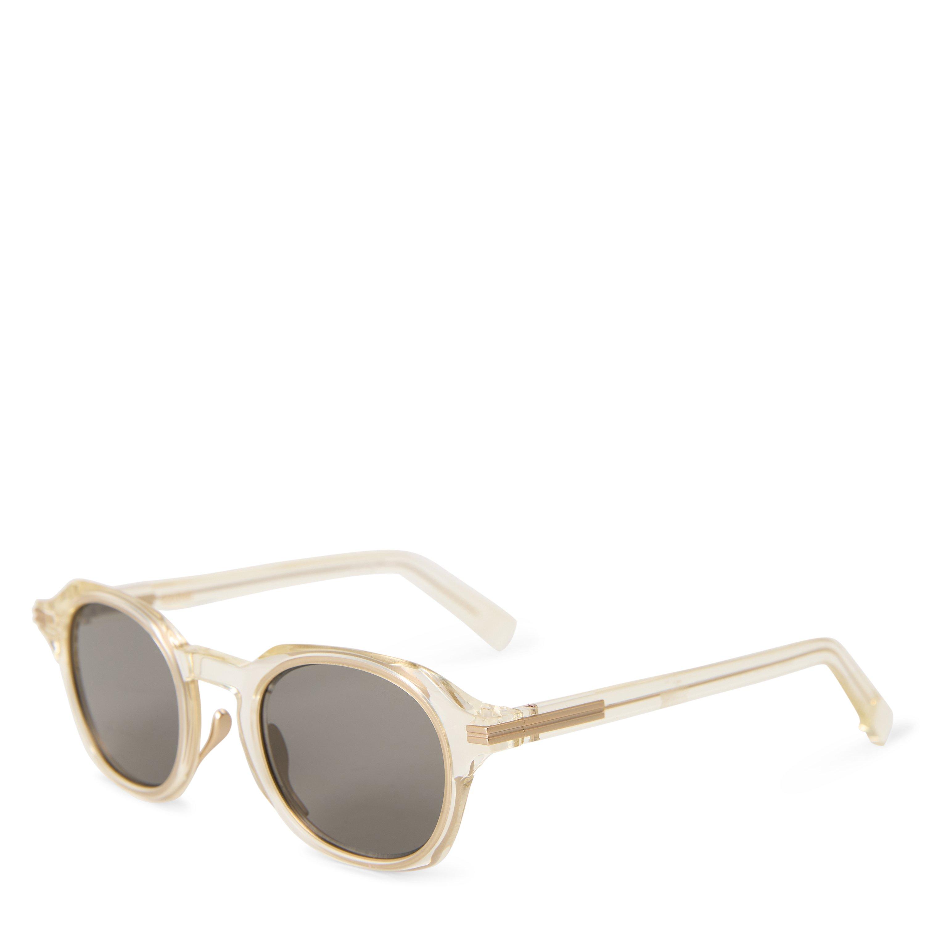 YELLOW YELLOW - Zegna - Men's Acetate Round Sunglasses - 1